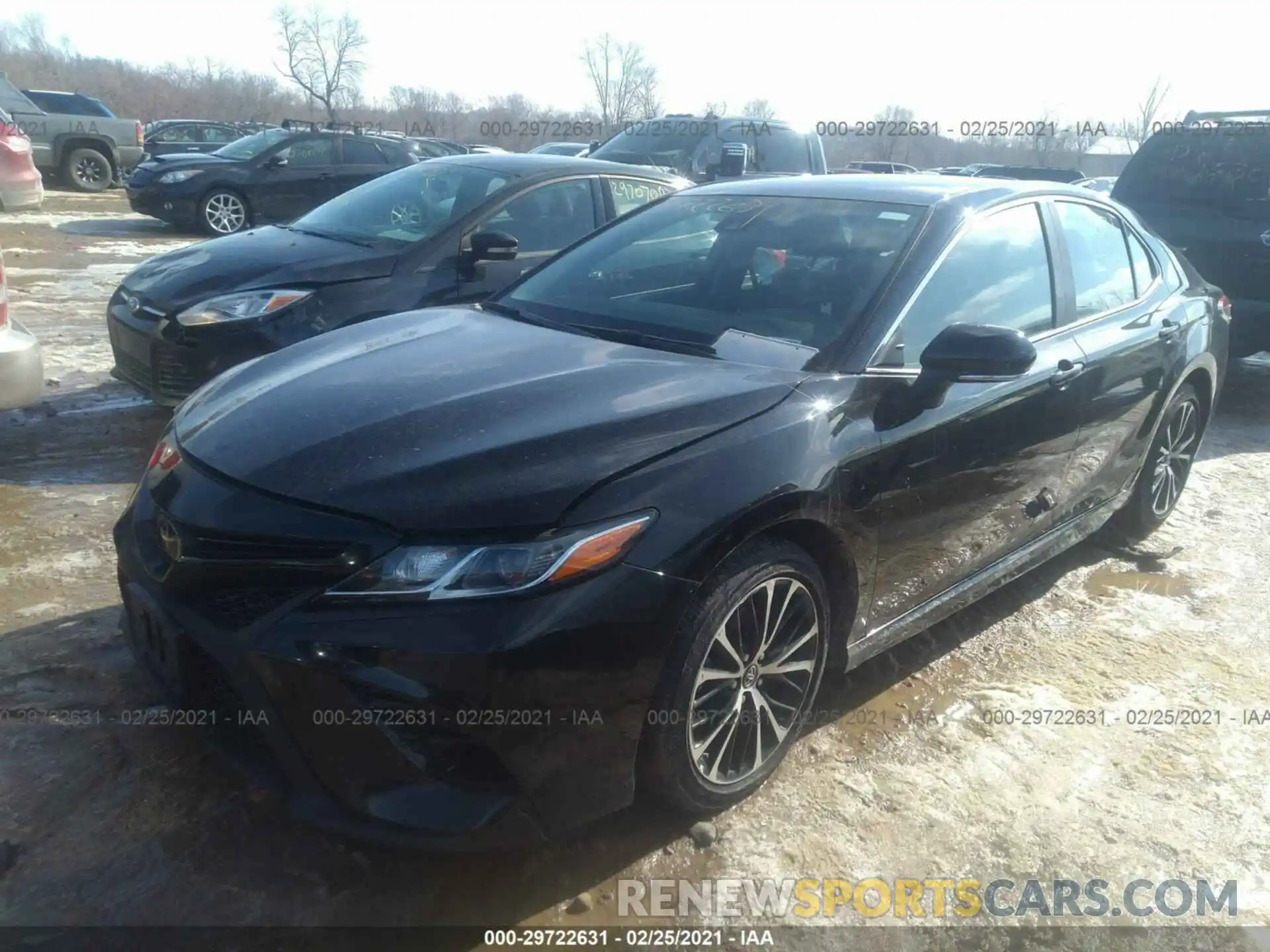 2 Photograph of a damaged car 4T1B11HK2KU216540 TOYOTA CAMRY 2019