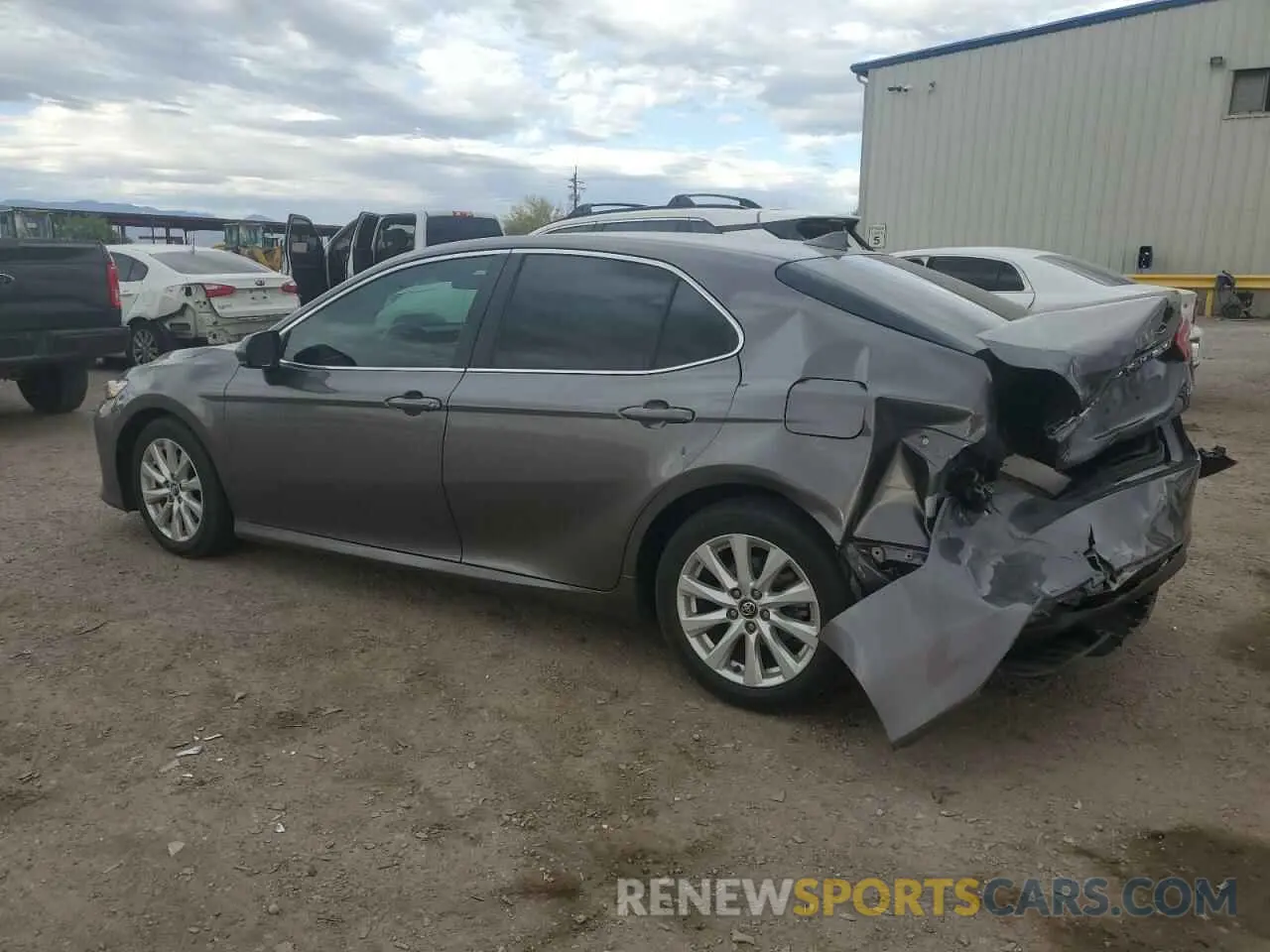2 Photograph of a damaged car 4T1B11HK2KU217476 TOYOTA CAMRY 2019
