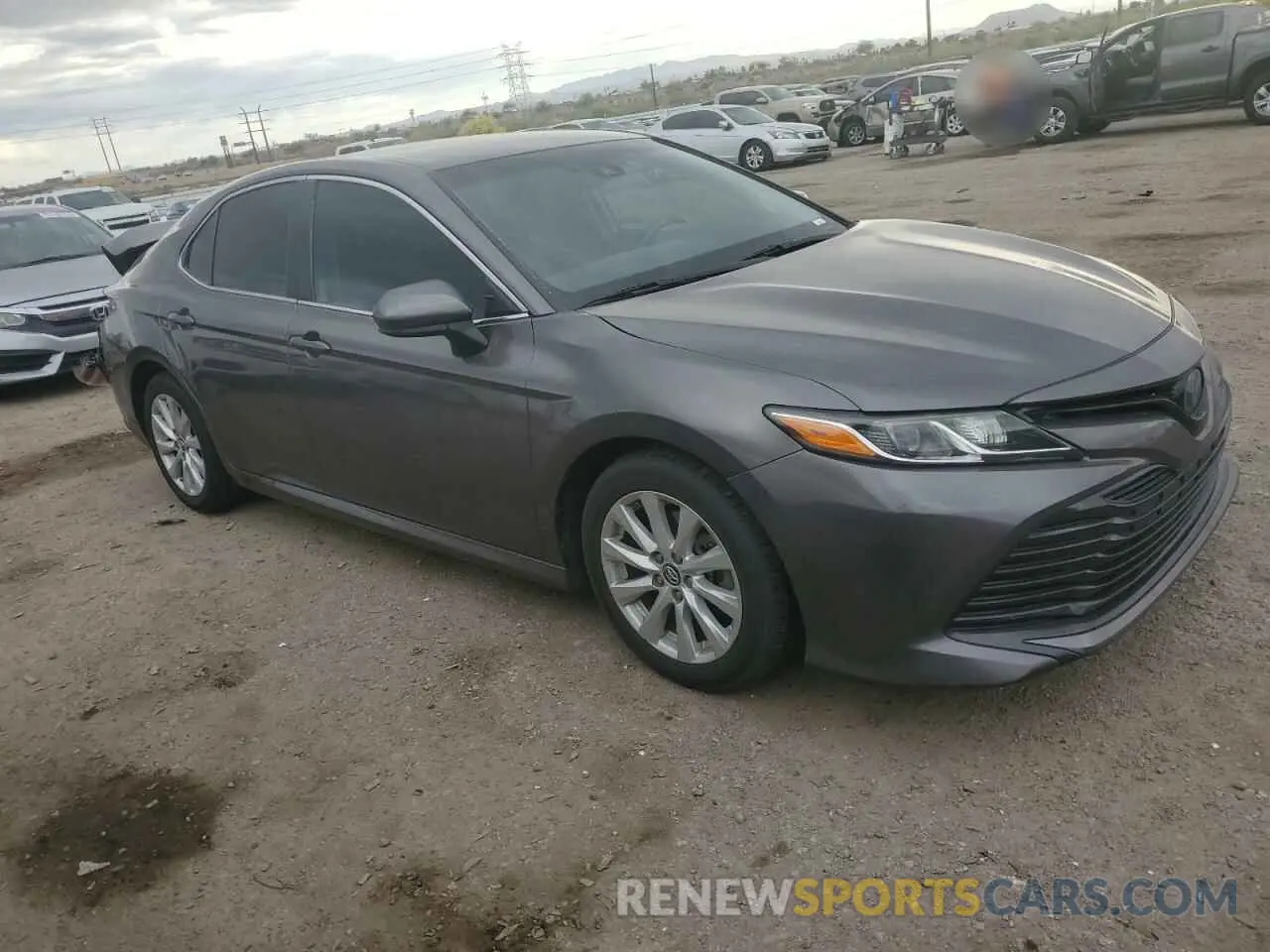 4 Photograph of a damaged car 4T1B11HK2KU217476 TOYOTA CAMRY 2019
