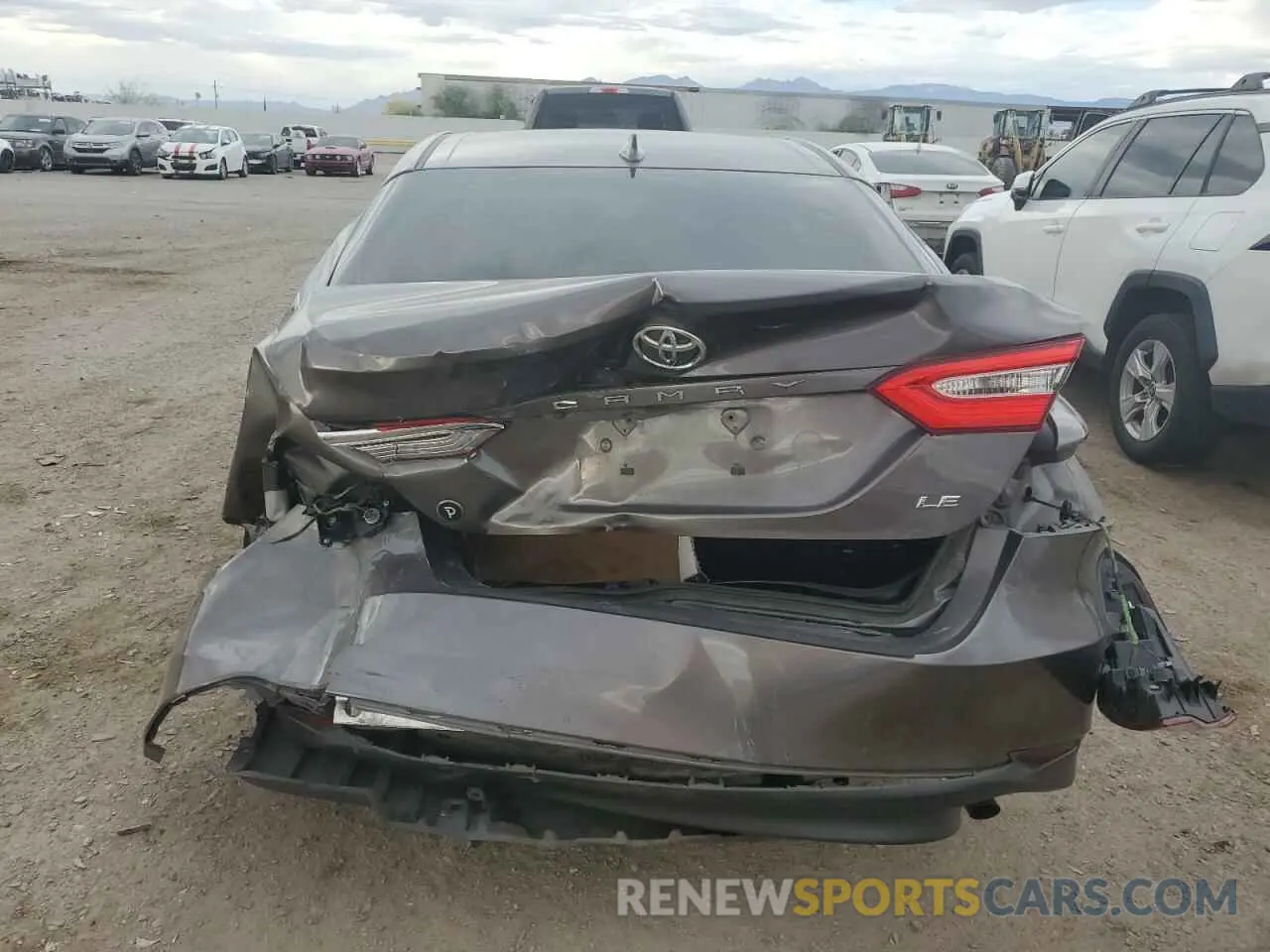 6 Photograph of a damaged car 4T1B11HK2KU217476 TOYOTA CAMRY 2019