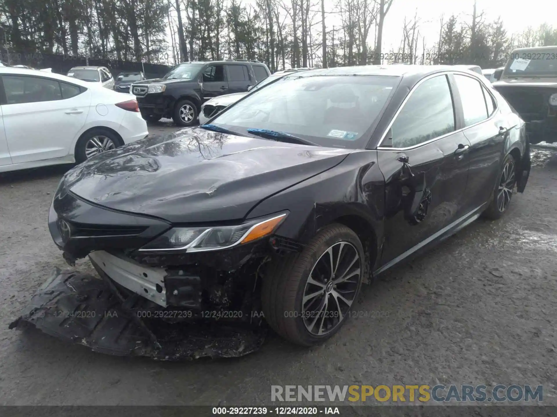 2 Photograph of a damaged car 4T1B11HK2KU217509 TOYOTA CAMRY 2019