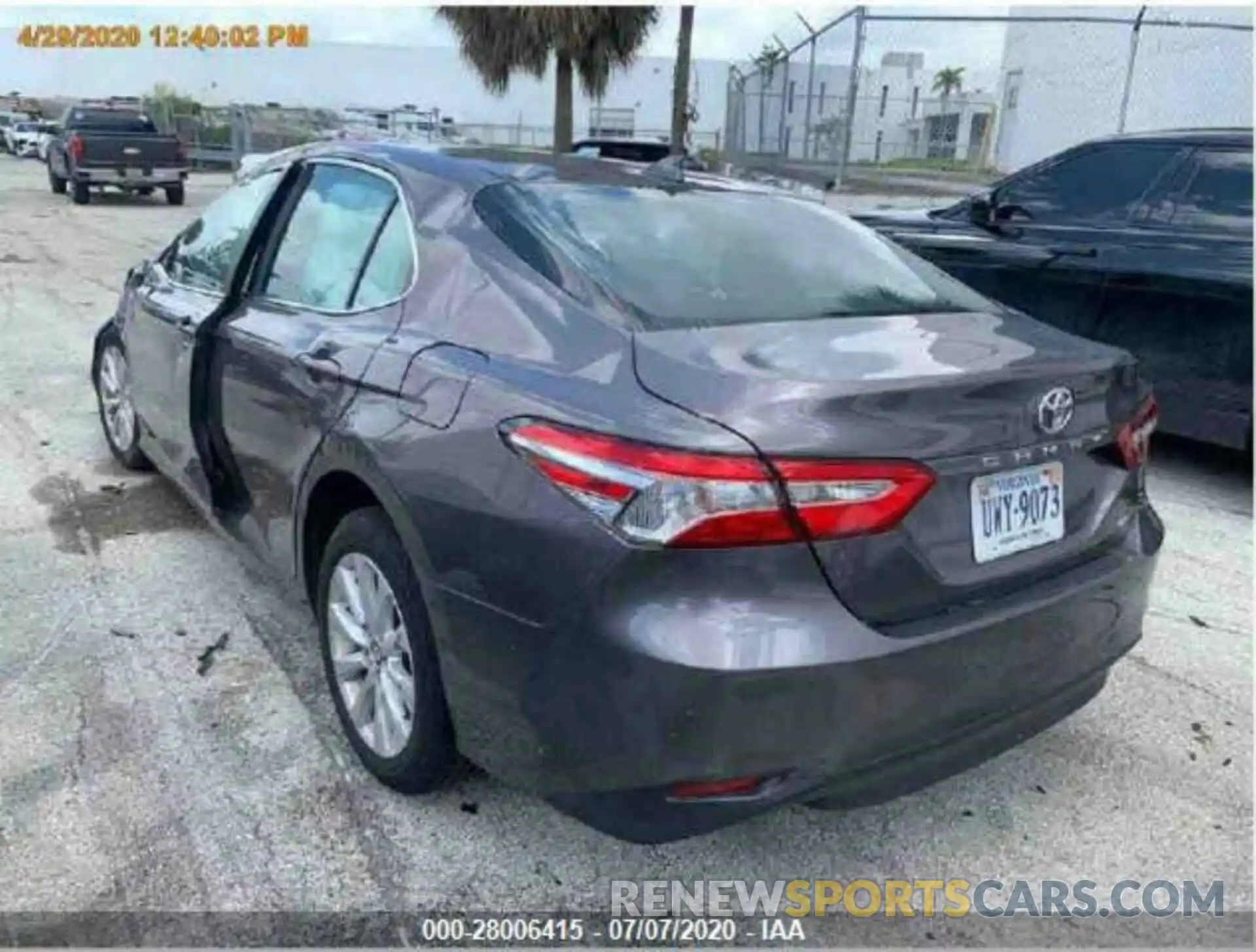 3 Photograph of a damaged car 4T1B11HK2KU219910 TOYOTA CAMRY 2019