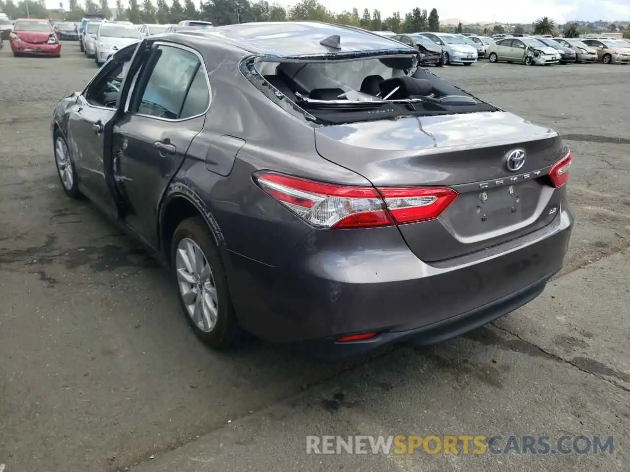 3 Photograph of a damaged car 4T1B11HK2KU219955 TOYOTA CAMRY 2019