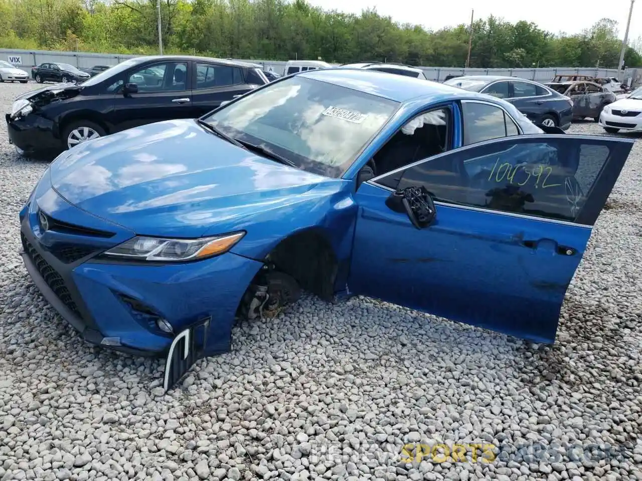 2 Photograph of a damaged car 4T1B11HK2KU221348 TOYOTA CAMRY 2019