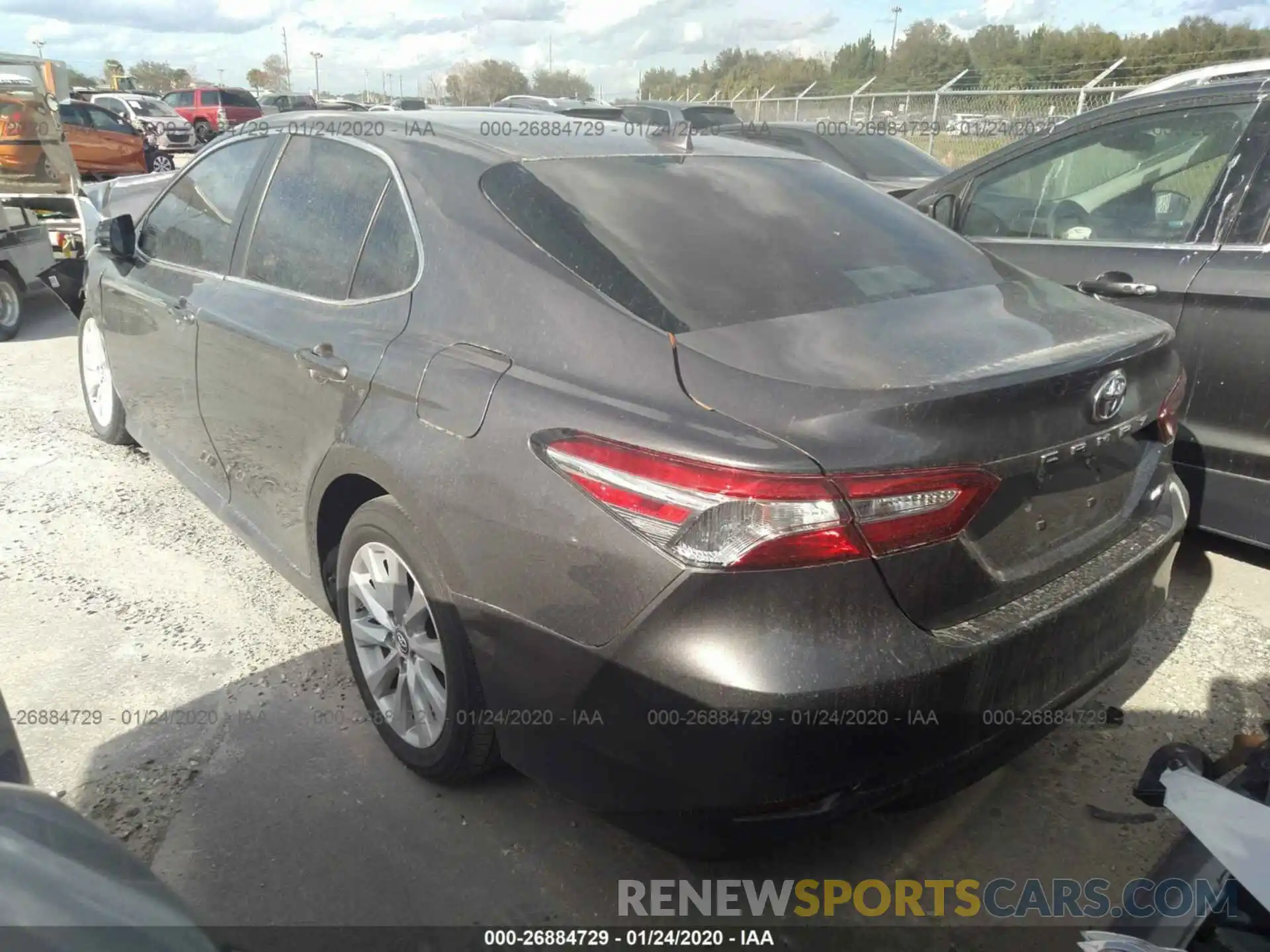 3 Photograph of a damaged car 4T1B11HK2KU224654 TOYOTA CAMRY 2019