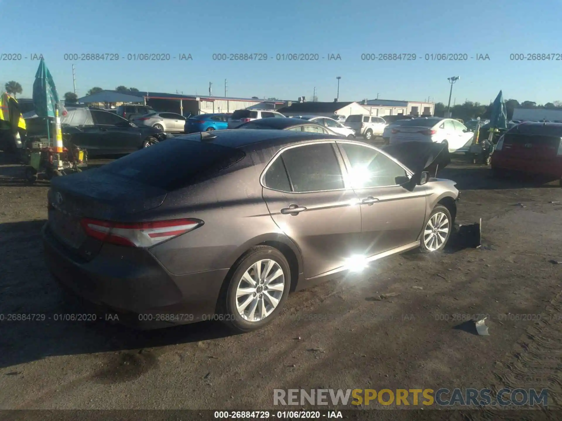 4 Photograph of a damaged car 4T1B11HK2KU224654 TOYOTA CAMRY 2019