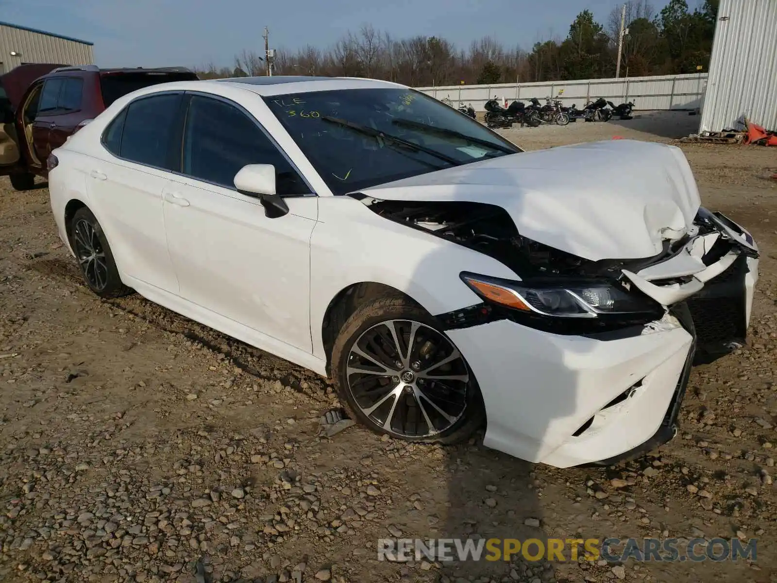 1 Photograph of a damaged car 4T1B11HK2KU227148 TOYOTA CAMRY 2019