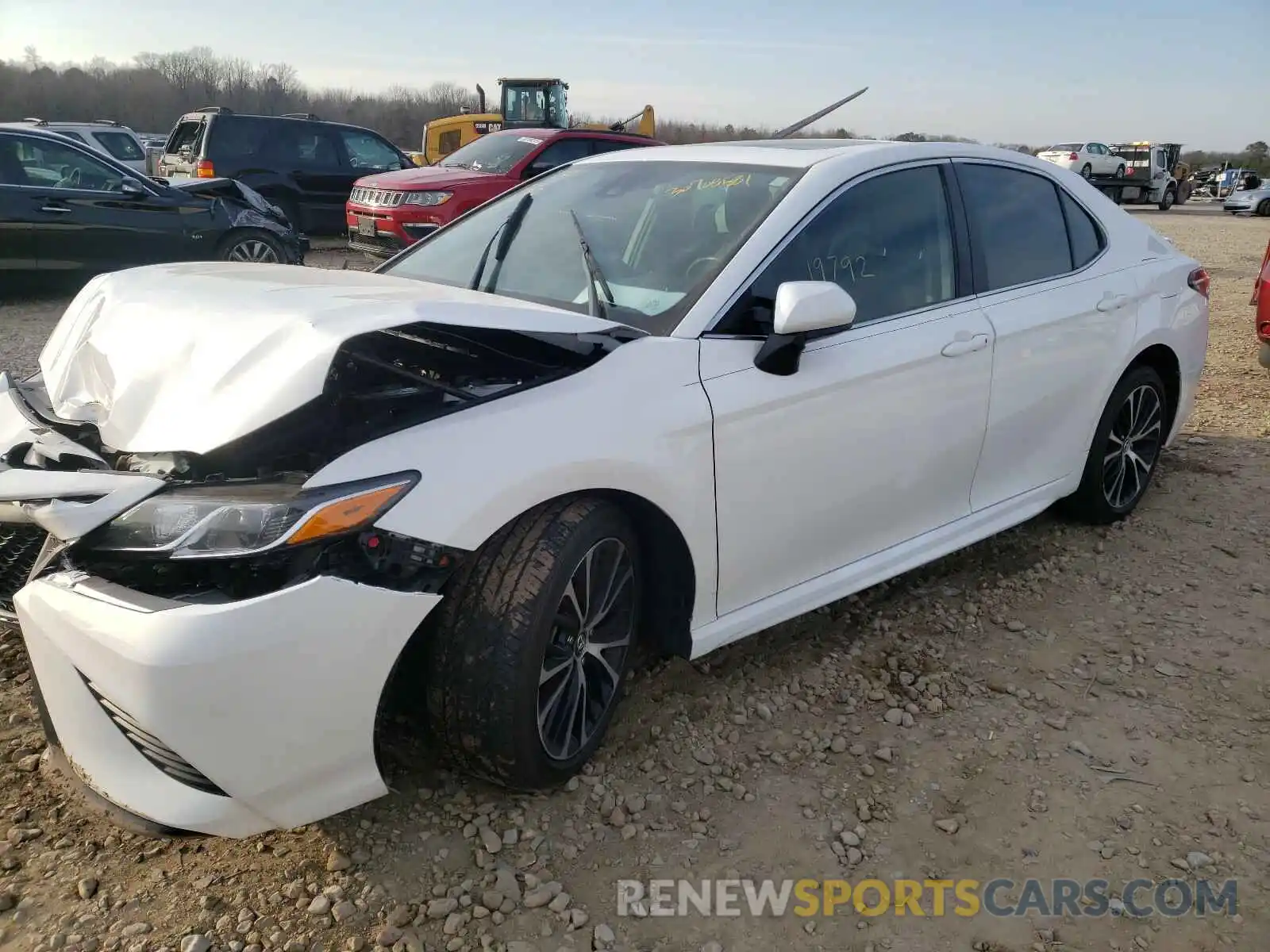 2 Photograph of a damaged car 4T1B11HK2KU227148 TOYOTA CAMRY 2019