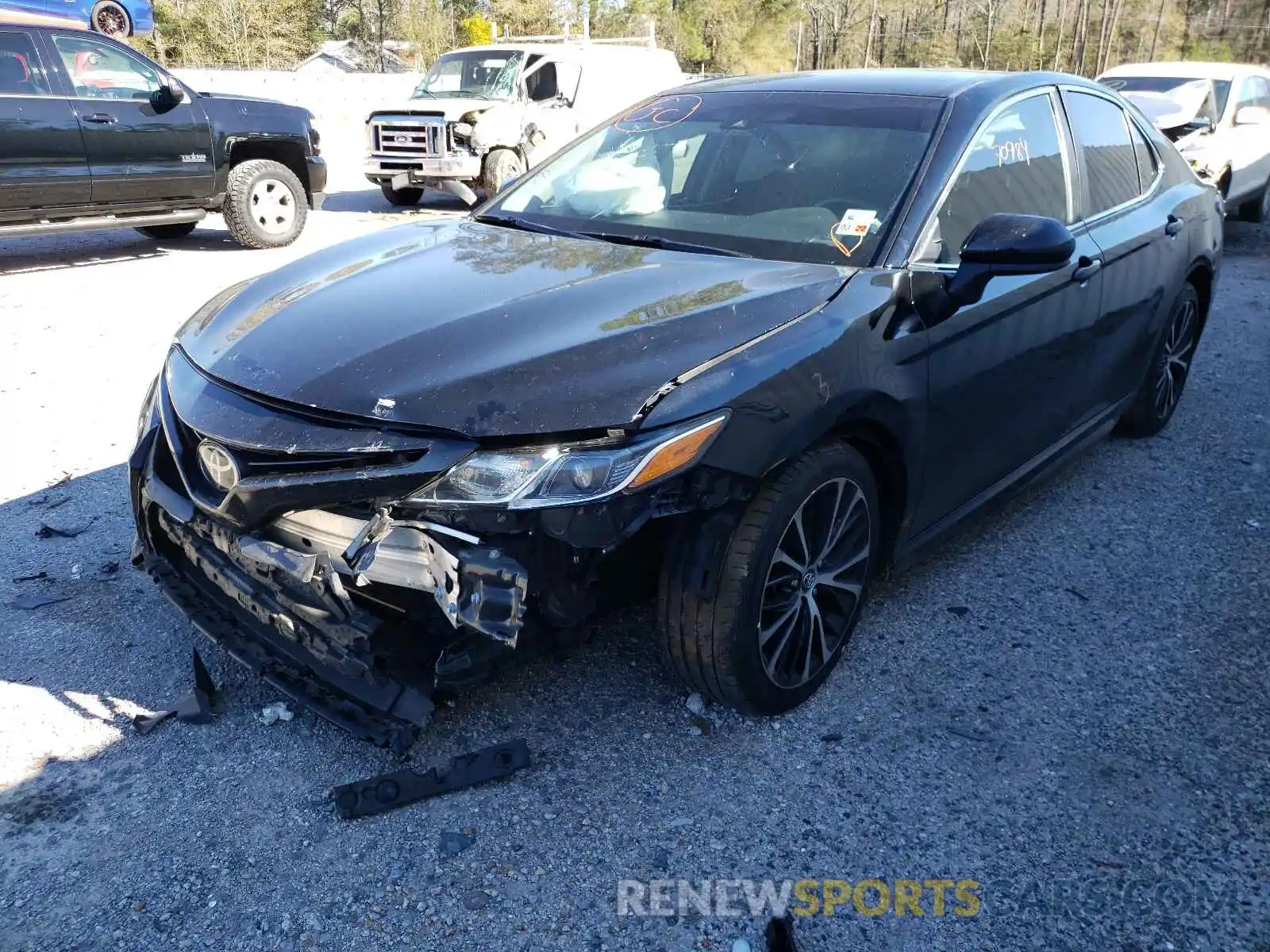 2 Photograph of a damaged car 4T1B11HK2KU229059 TOYOTA CAMRY 2019