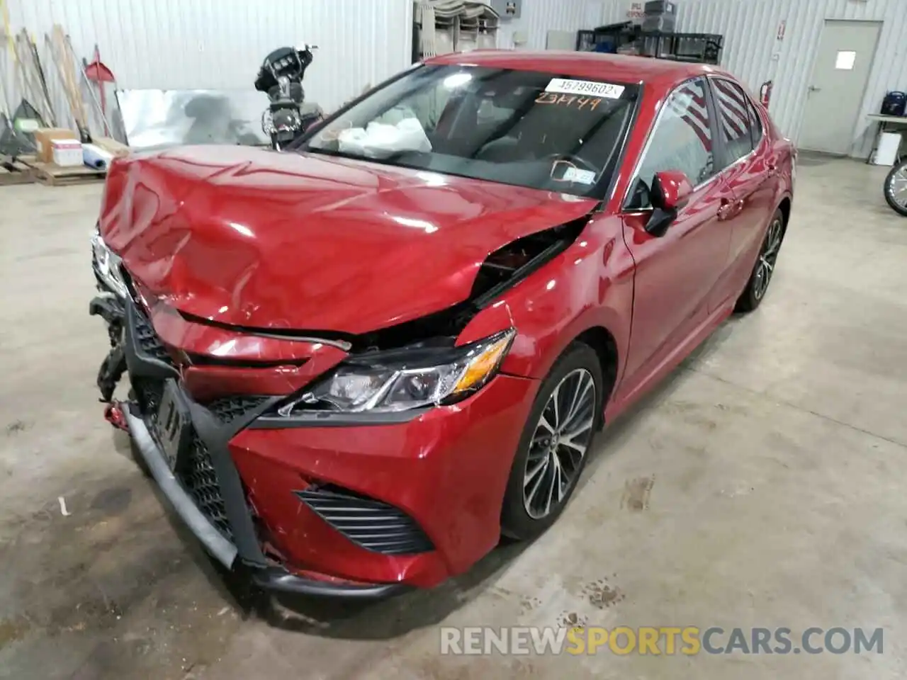 2 Photograph of a damaged car 4T1B11HK2KU231944 TOYOTA CAMRY 2019