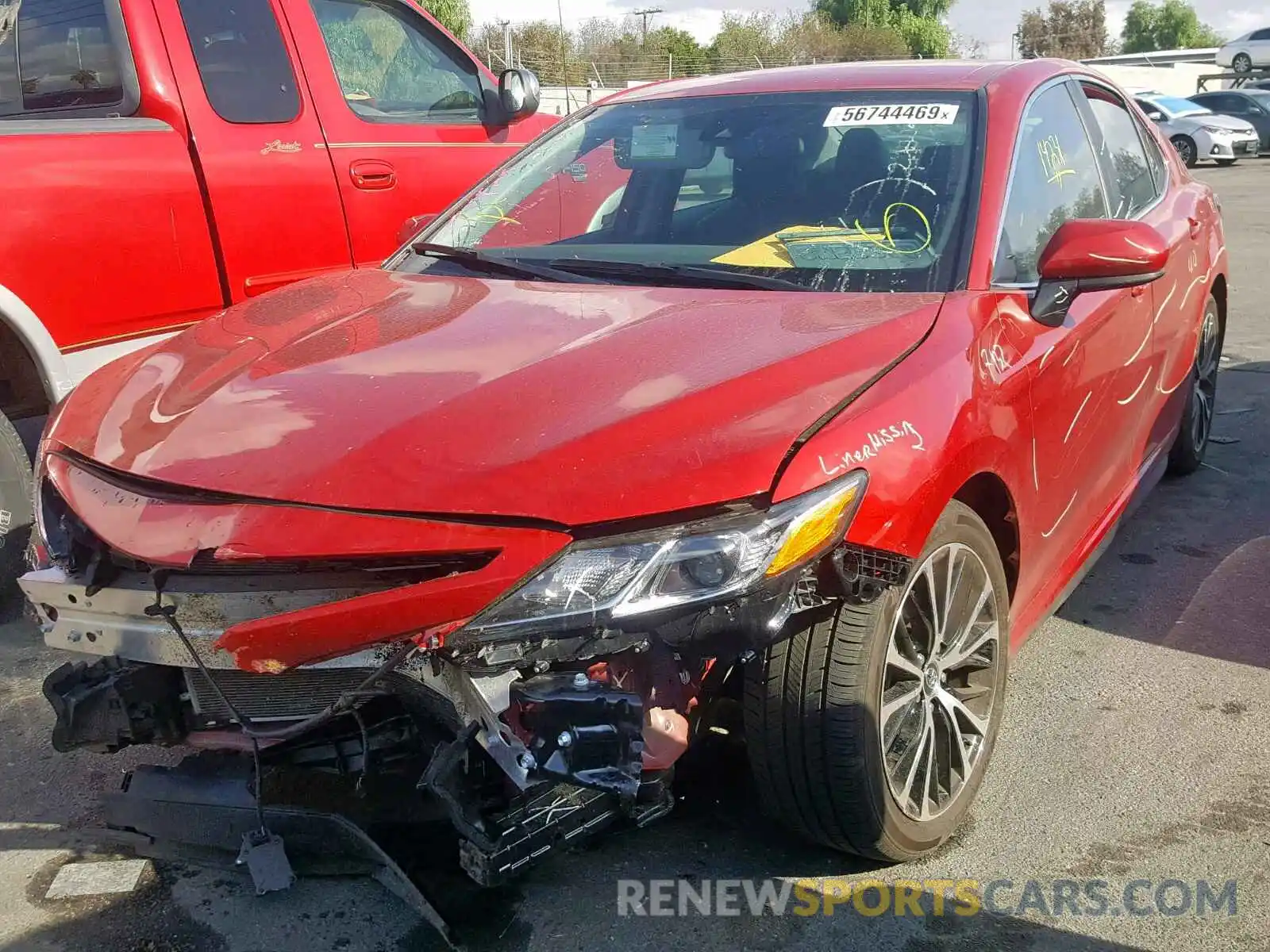 2 Photograph of a damaged car 4T1B11HK2KU239252 TOYOTA CAMRY 2019