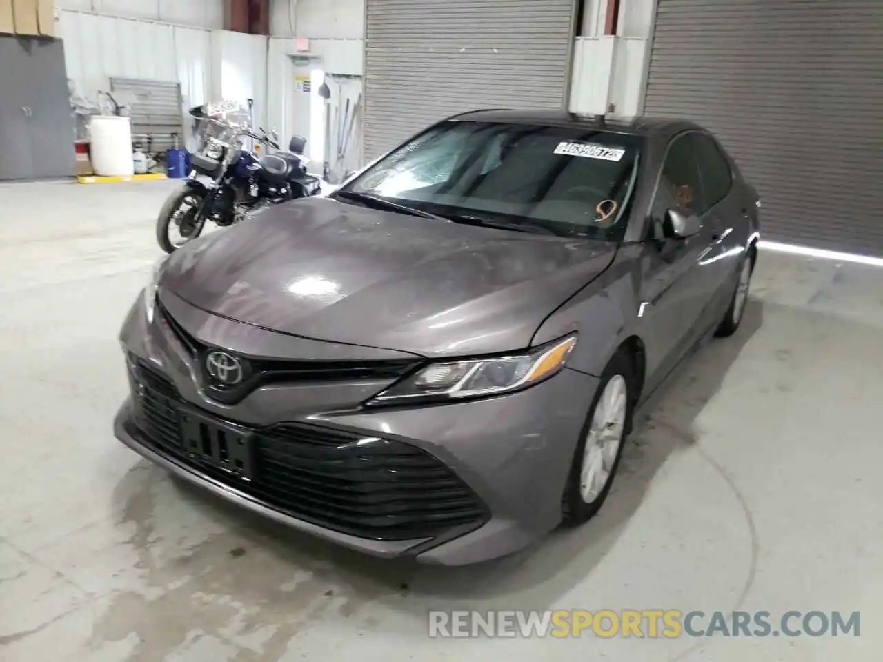 2 Photograph of a damaged car 4T1B11HK2KU241695 TOYOTA CAMRY 2019