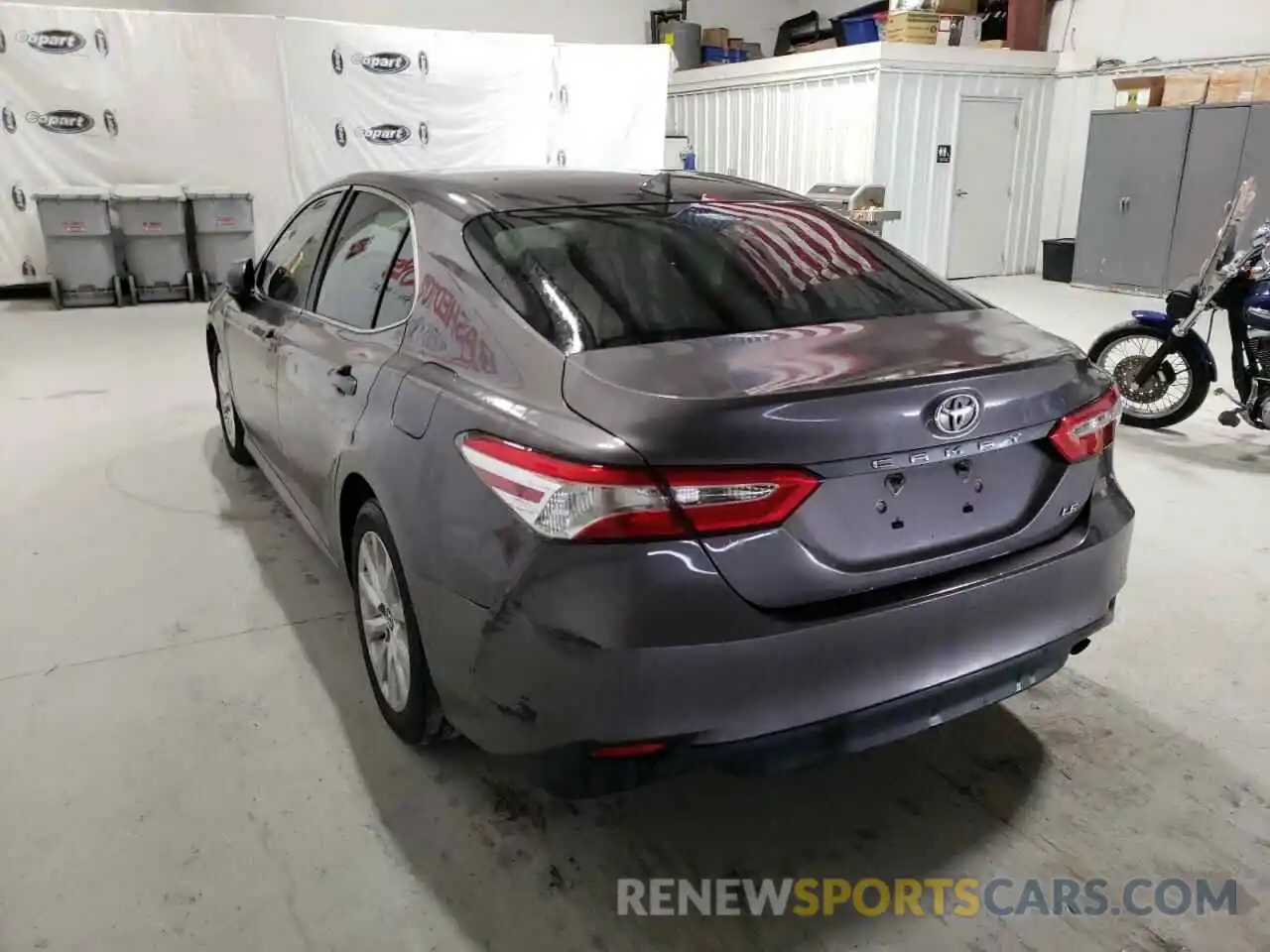 3 Photograph of a damaged car 4T1B11HK2KU241695 TOYOTA CAMRY 2019