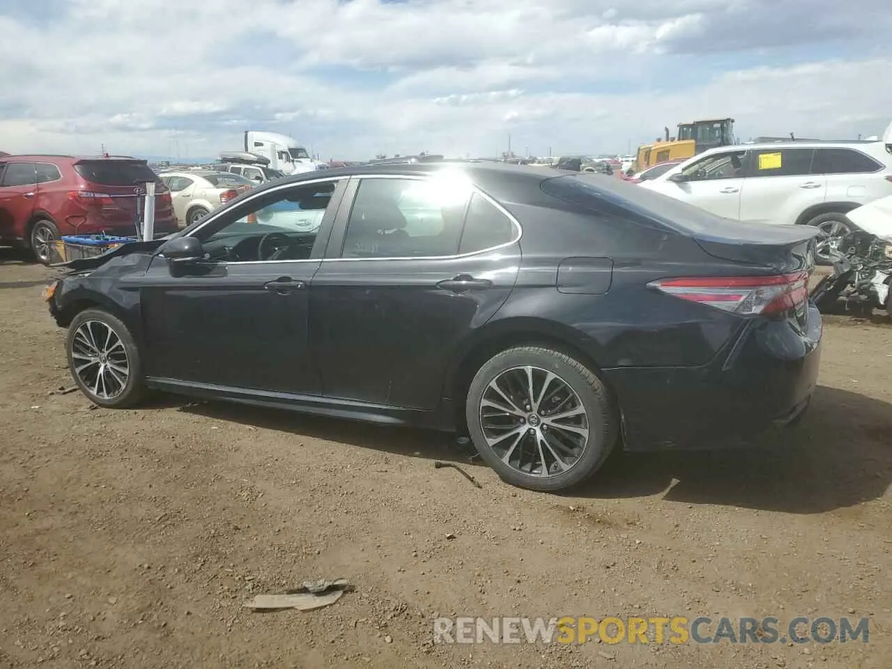 2 Photograph of a damaged car 4T1B11HK2KU244113 TOYOTA CAMRY 2019