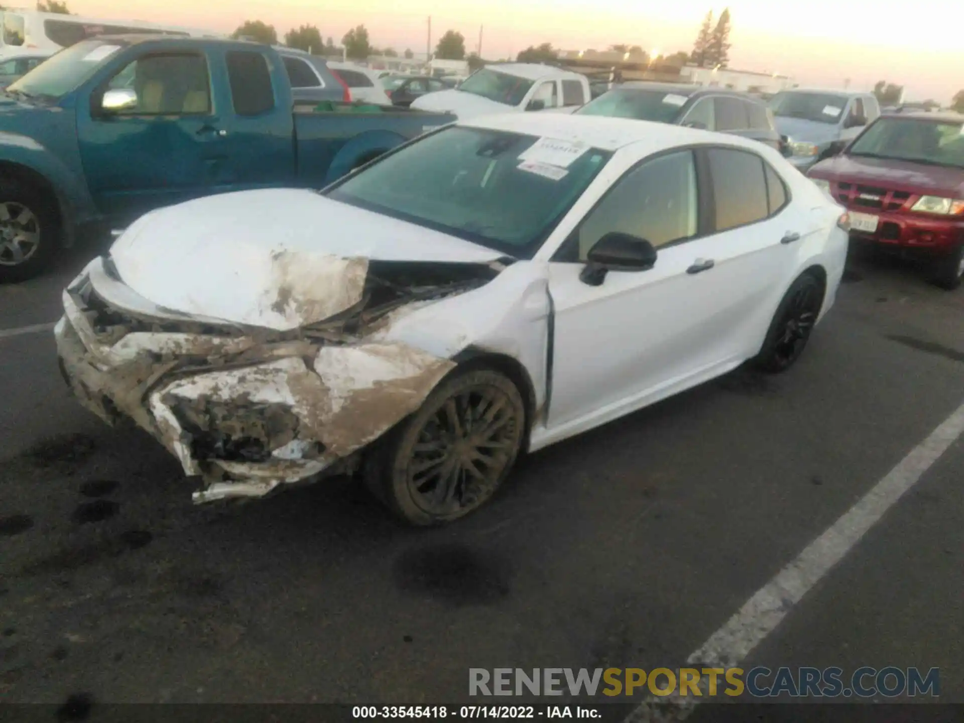 2 Photograph of a damaged car 4T1B11HK2KU244290 TOYOTA CAMRY 2019