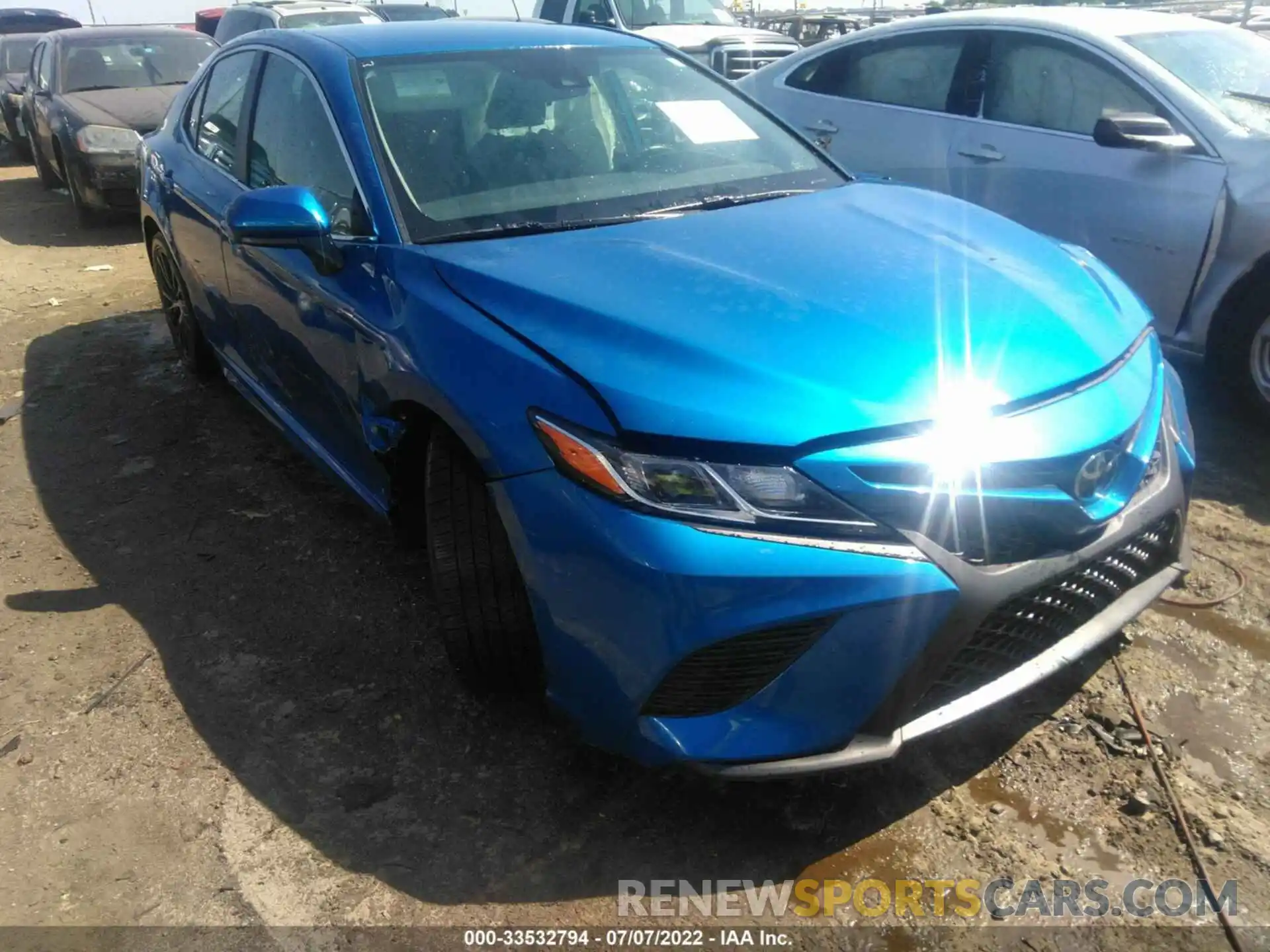 1 Photograph of a damaged car 4T1B11HK2KU244631 TOYOTA CAMRY 2019