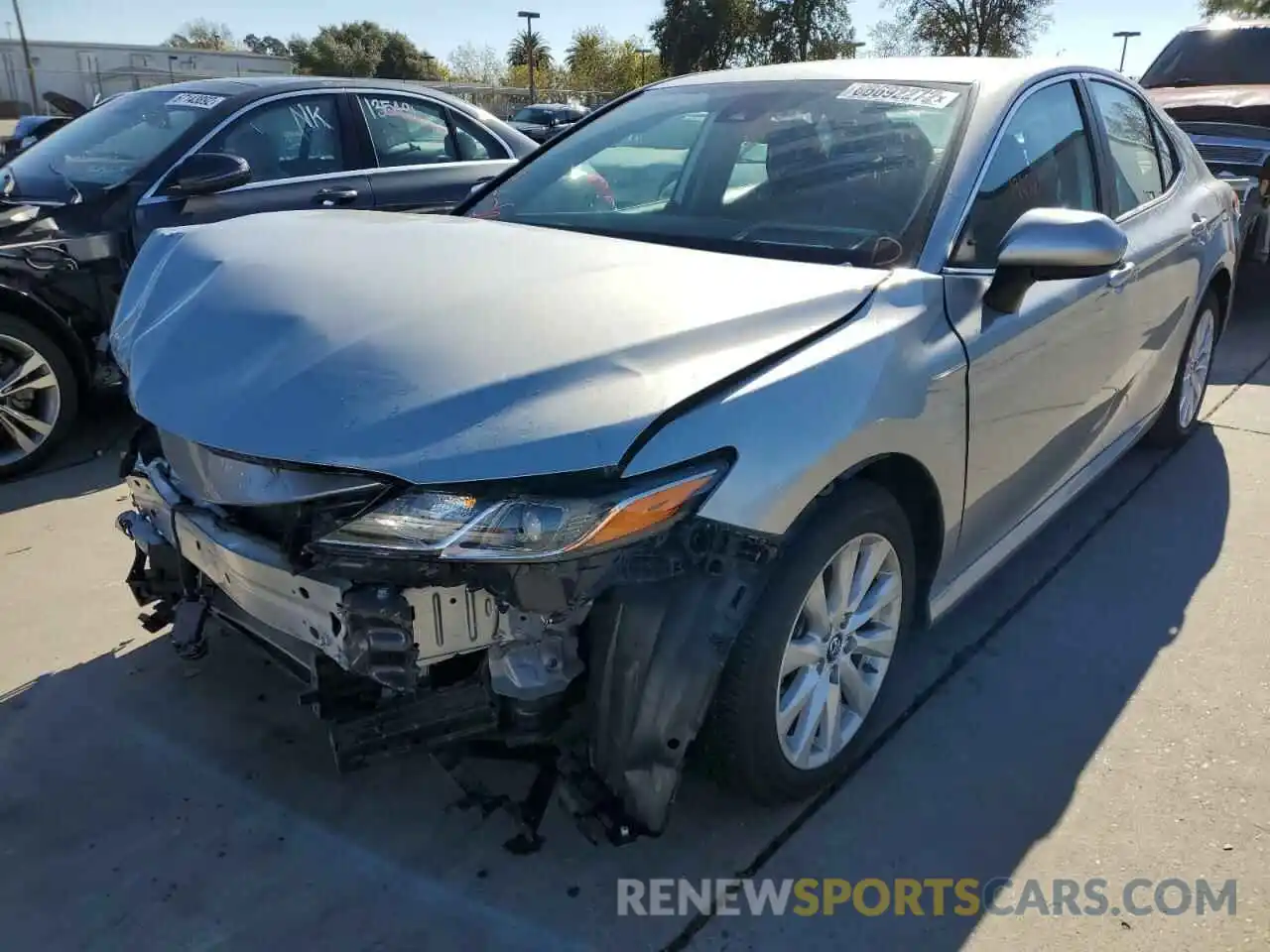 2 Photograph of a damaged car 4T1B11HK2KU246184 TOYOTA CAMRY 2019