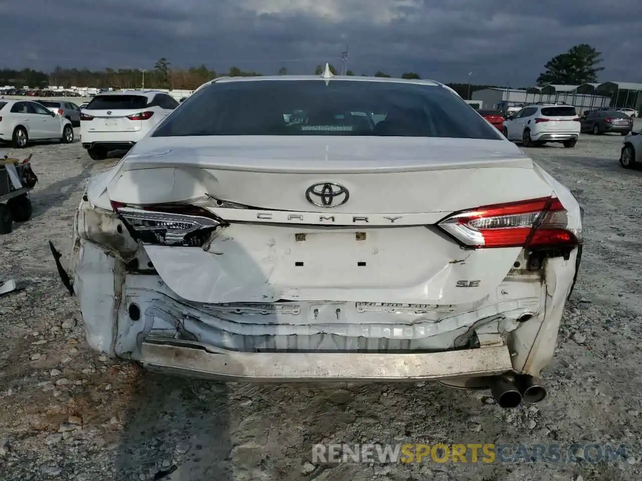 6 Photograph of a damaged car 4T1B11HK2KU246833 TOYOTA CAMRY 2019