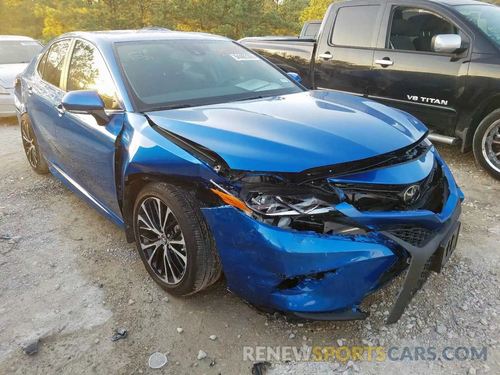 1 Photograph of a damaged car 4T1B11HK2KU247142 TOYOTA CAMRY 2019