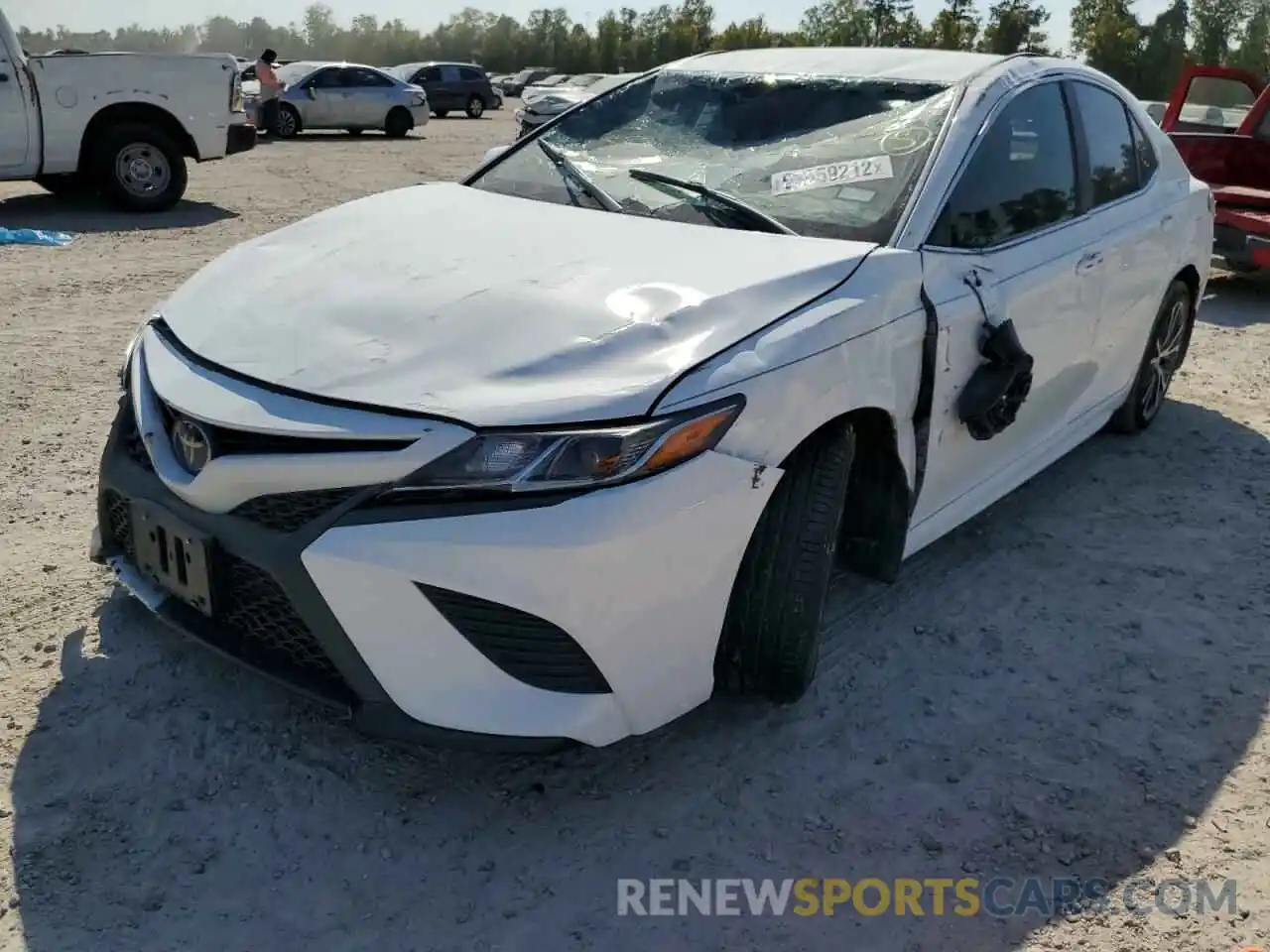 2 Photograph of a damaged car 4T1B11HK2KU250008 TOYOTA CAMRY 2019