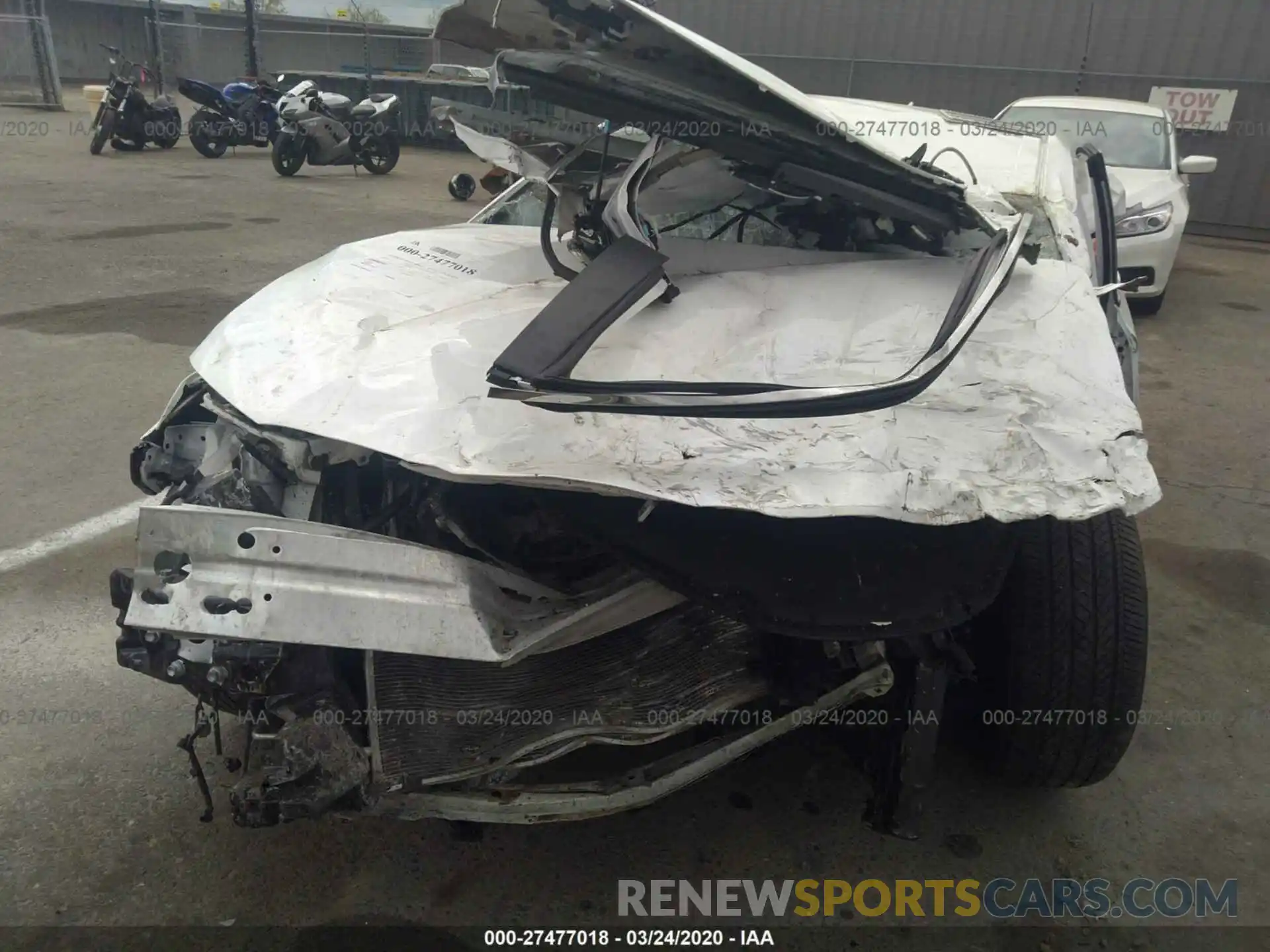 10 Photograph of a damaged car 4T1B11HK2KU250025 TOYOTA CAMRY 2019