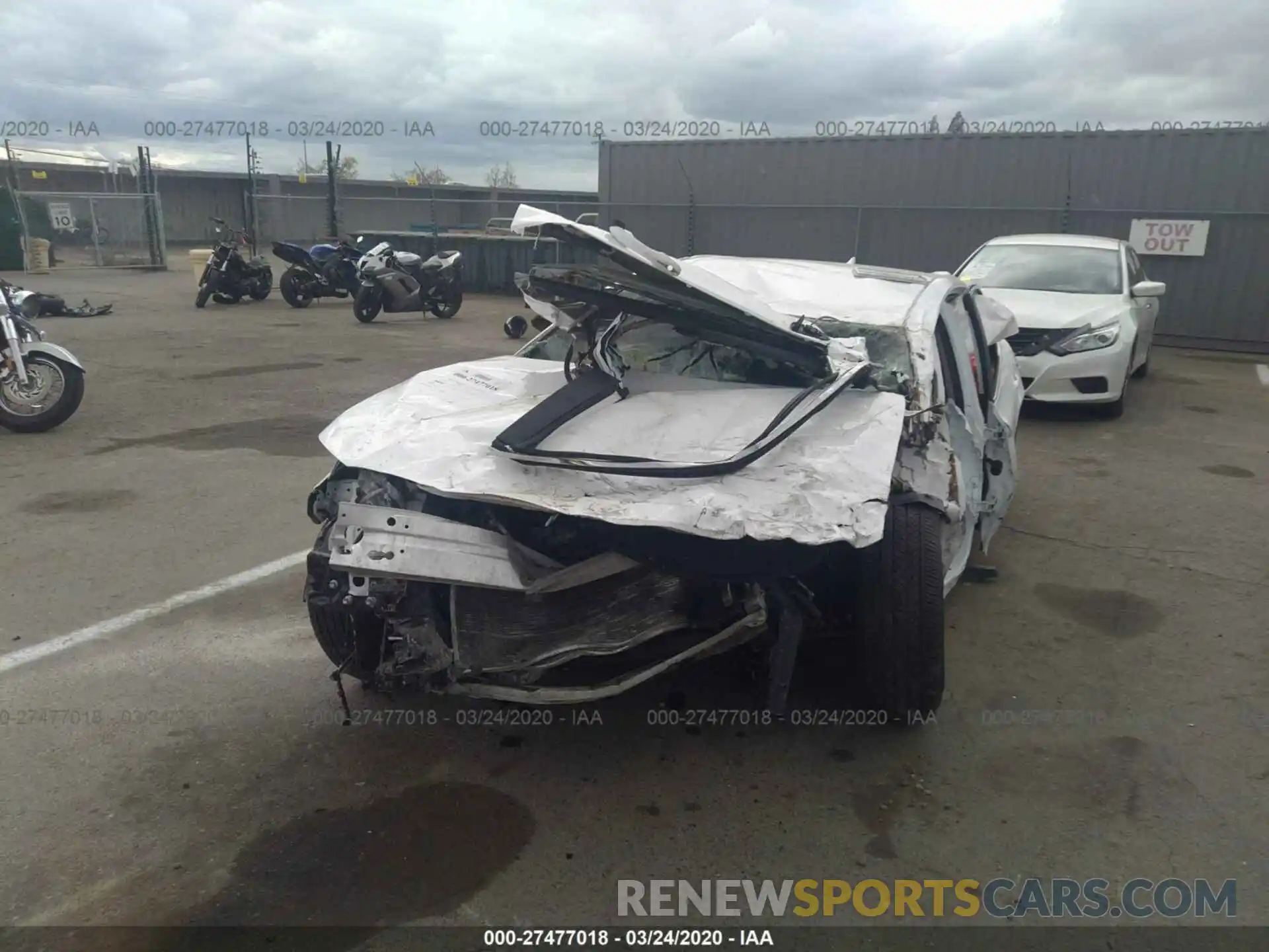 6 Photograph of a damaged car 4T1B11HK2KU250025 TOYOTA CAMRY 2019