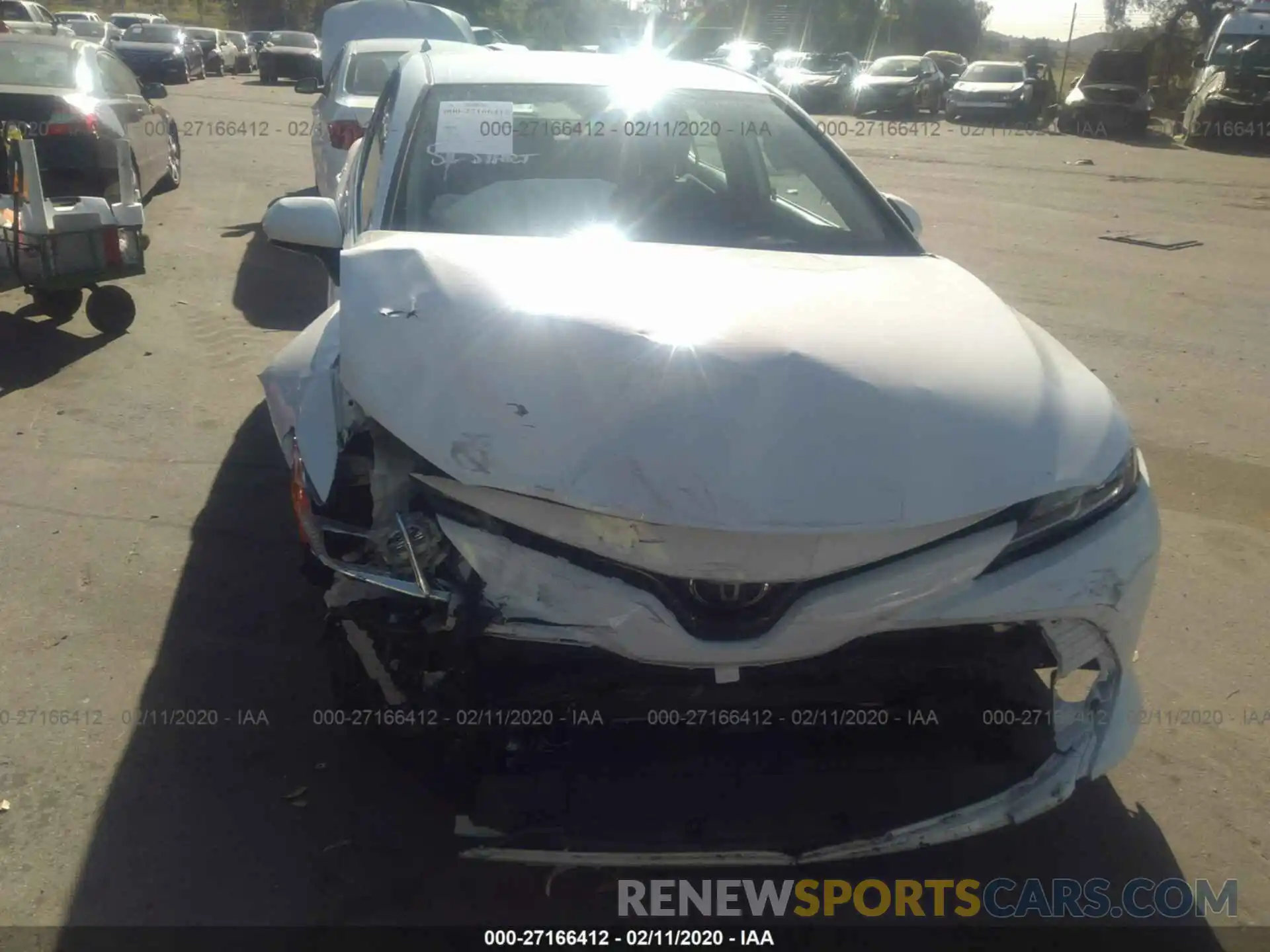 6 Photograph of a damaged car 4T1B11HK2KU250350 TOYOTA CAMRY 2019