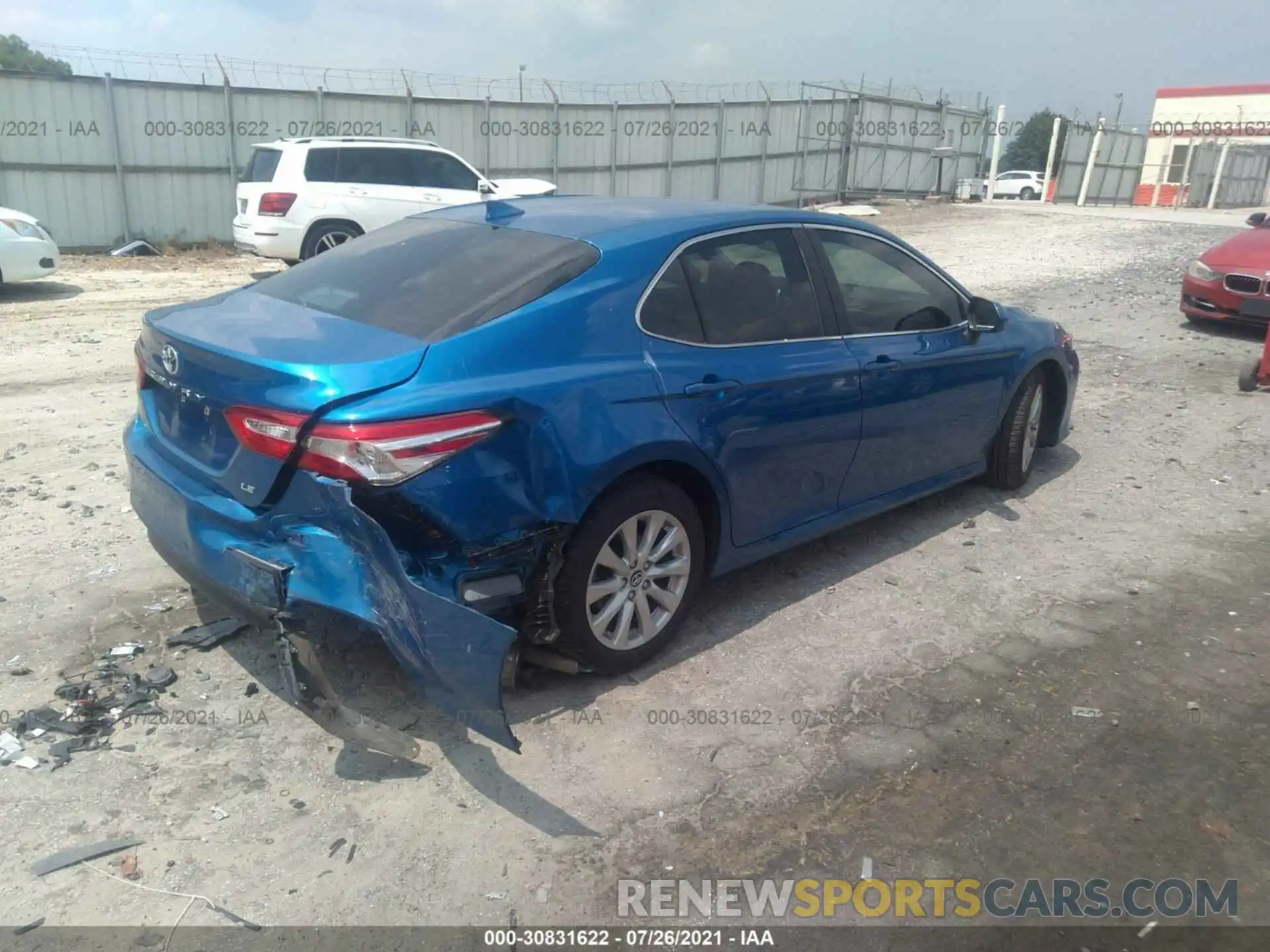 4 Photograph of a damaged car 4T1B11HK2KU250753 TOYOTA CAMRY 2019