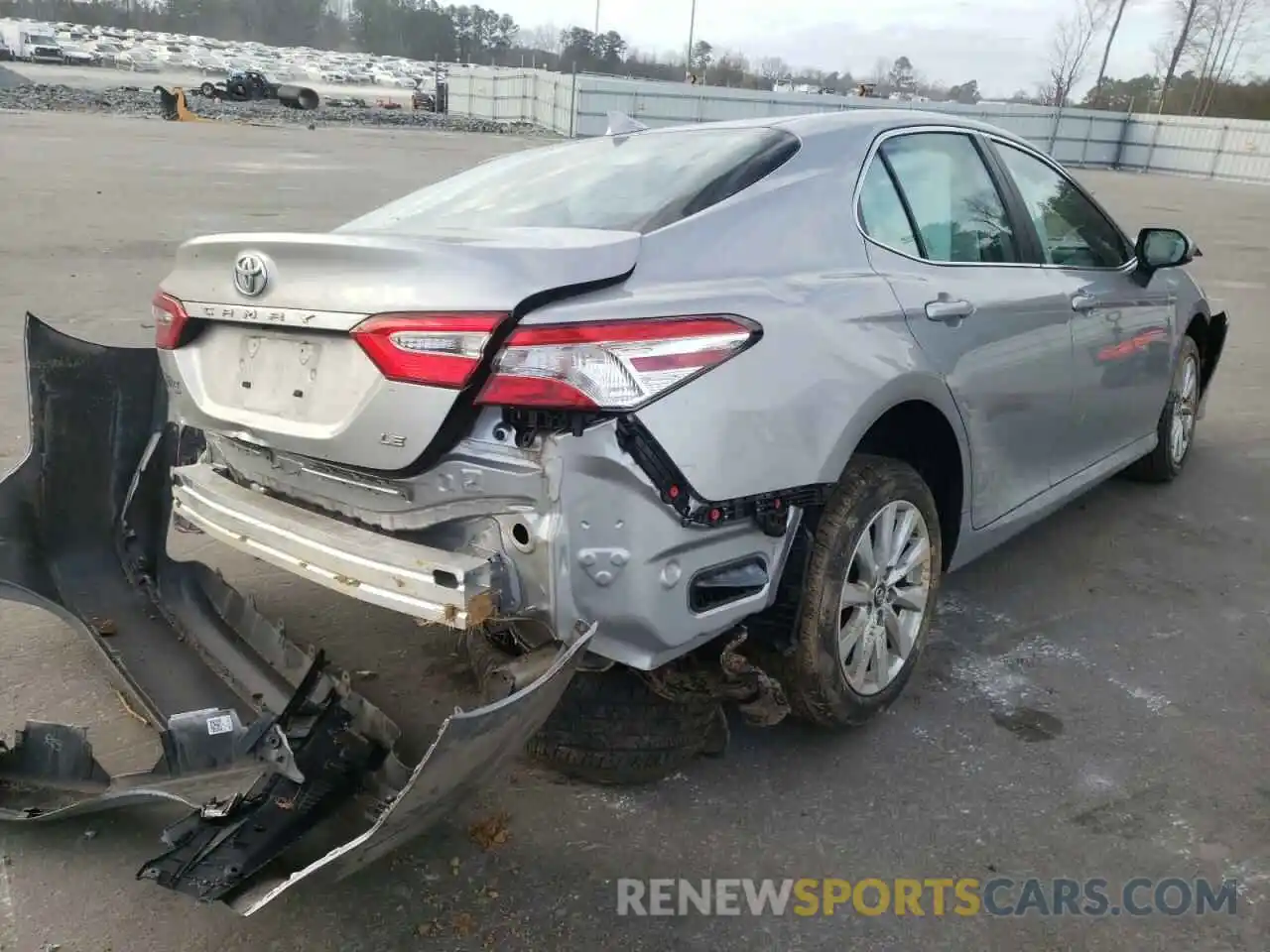 4 Photograph of a damaged car 4T1B11HK2KU252082 TOYOTA CAMRY 2019