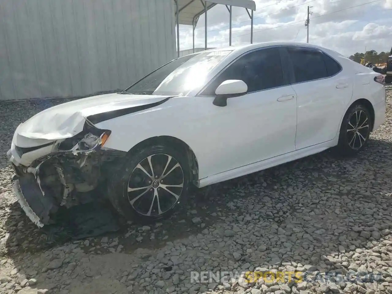 1 Photograph of a damaged car 4T1B11HK2KU256133 TOYOTA CAMRY 2019