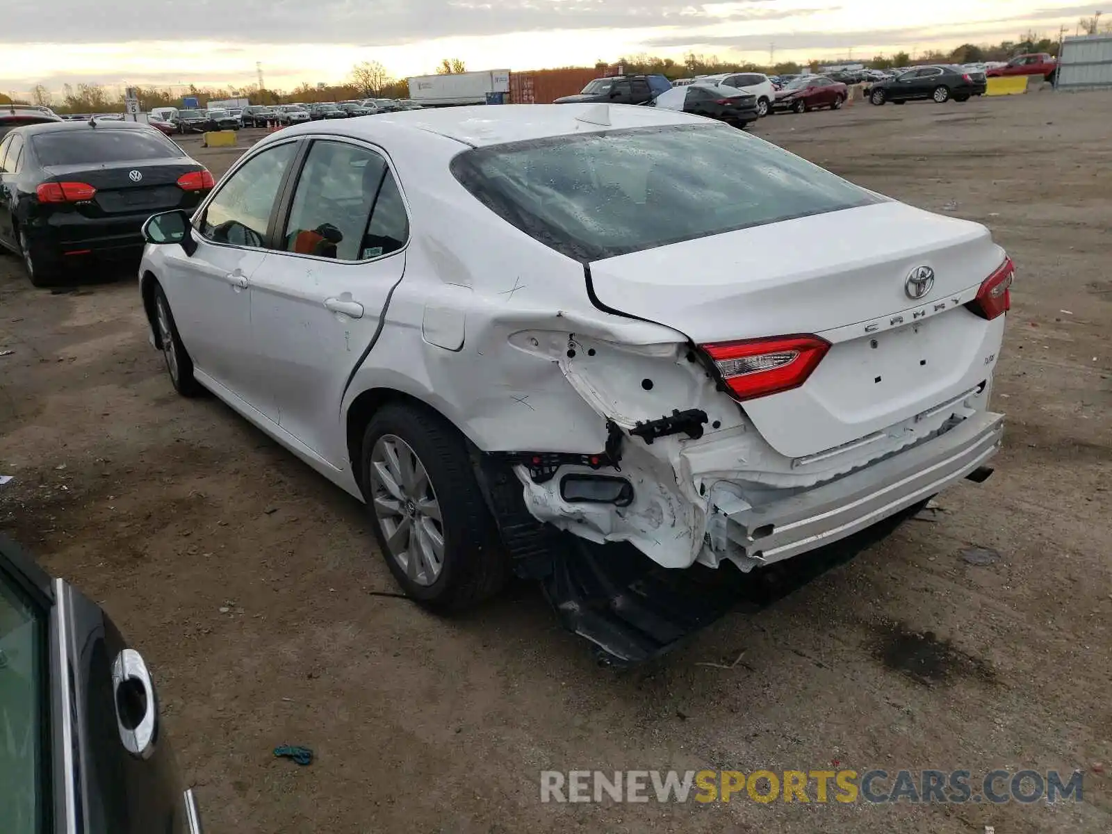 3 Photograph of a damaged car 4T1B11HK2KU257587 TOYOTA CAMRY 2019