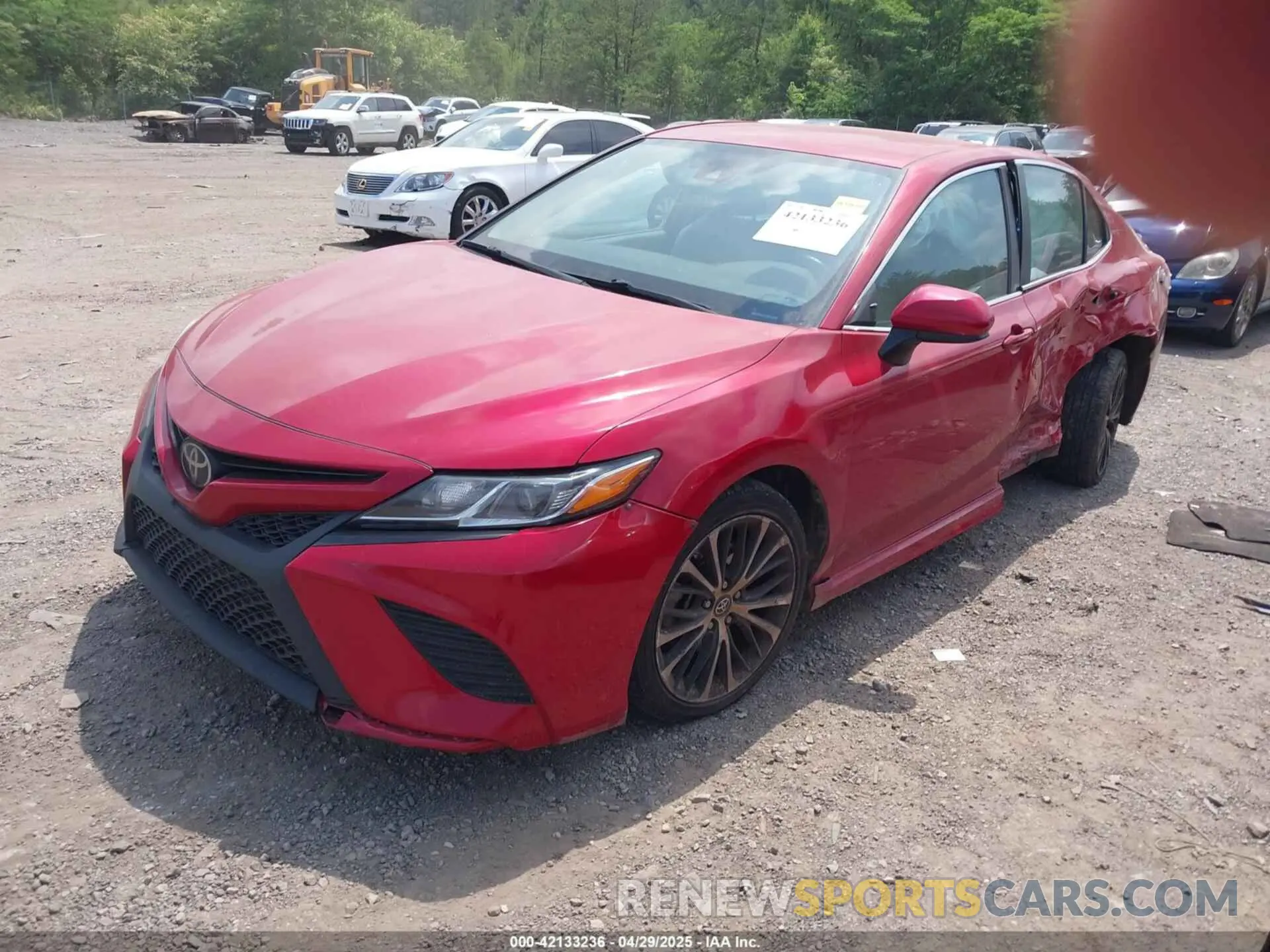 2 Photograph of a damaged car 4T1B11HK2KU258111 TOYOTA CAMRY 2019