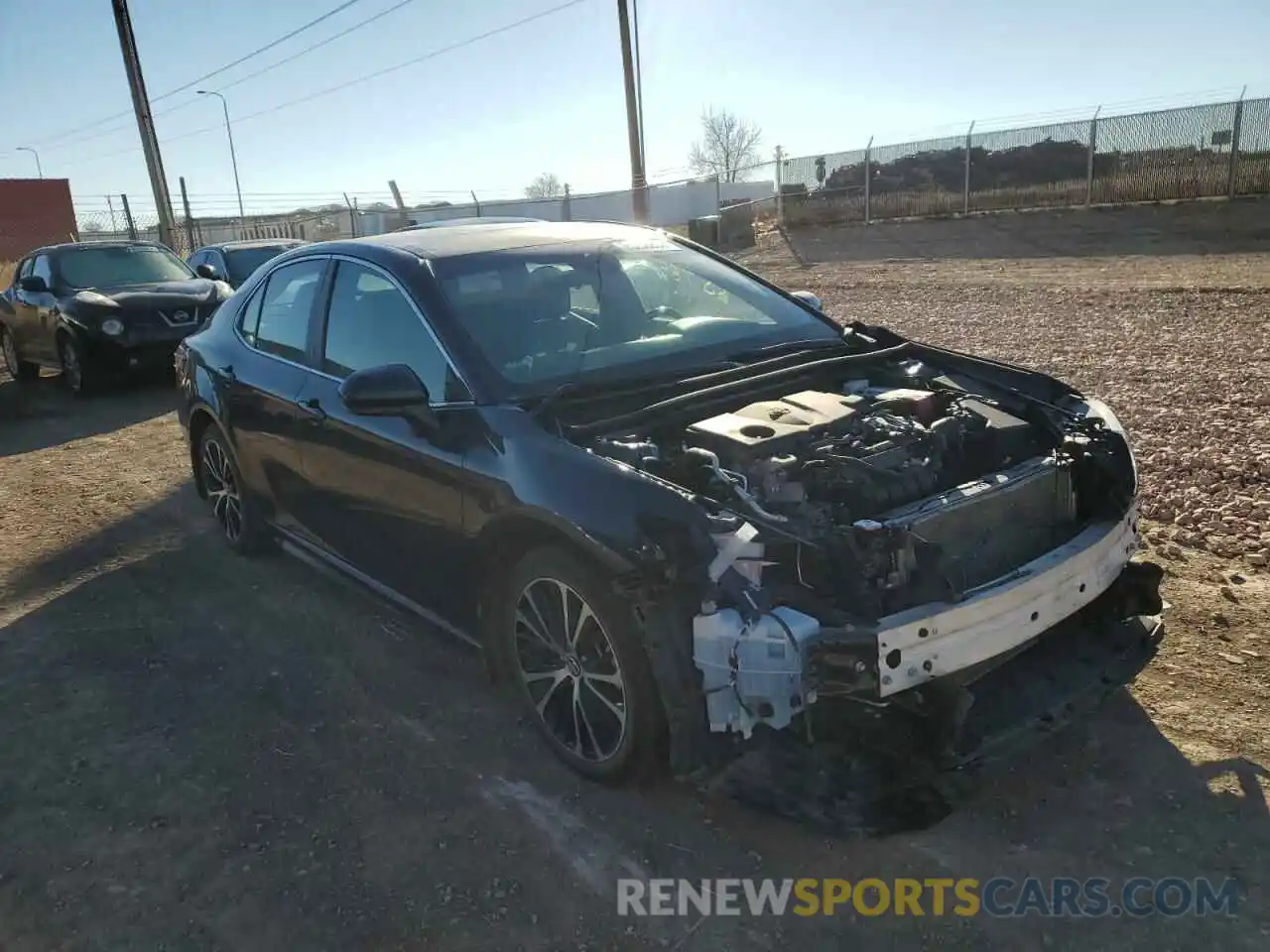 1 Photograph of a damaged car 4T1B11HK2KU258996 TOYOTA CAMRY 2019