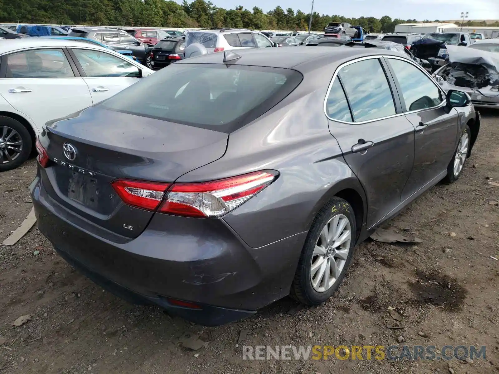 4 Photograph of a damaged car 4T1B11HK2KU264586 TOYOTA CAMRY 2019