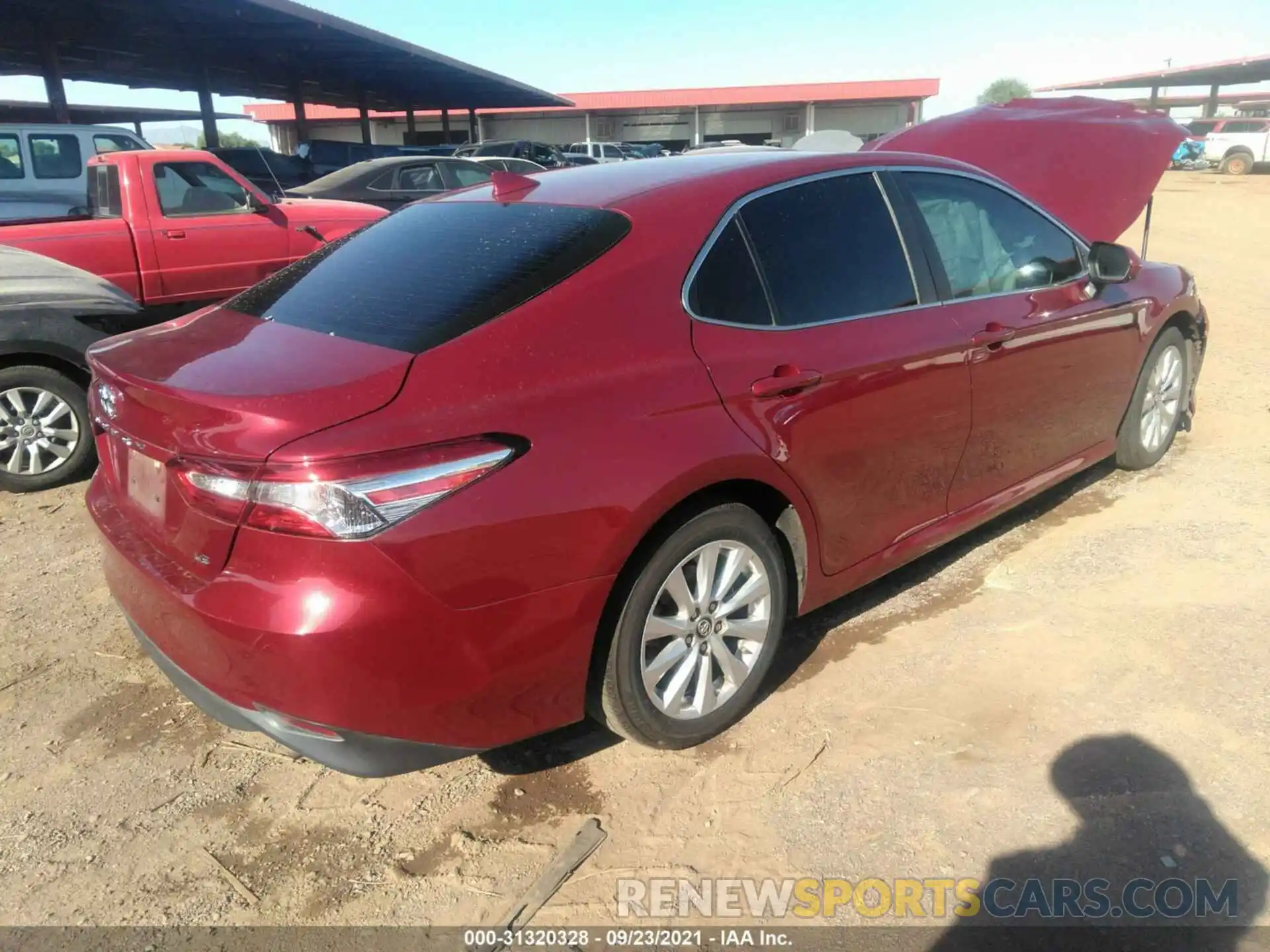 4 Photograph of a damaged car 4T1B11HK2KU264958 TOYOTA CAMRY 2019