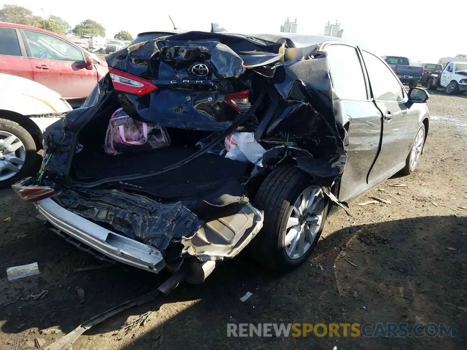 4 Photograph of a damaged car 4T1B11HK2KU267830 TOYOTA CAMRY 2019