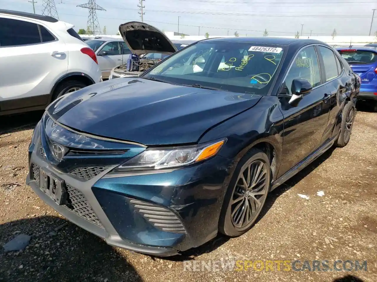 2 Photograph of a damaged car 4T1B11HK2KU271781 TOYOTA CAMRY 2019