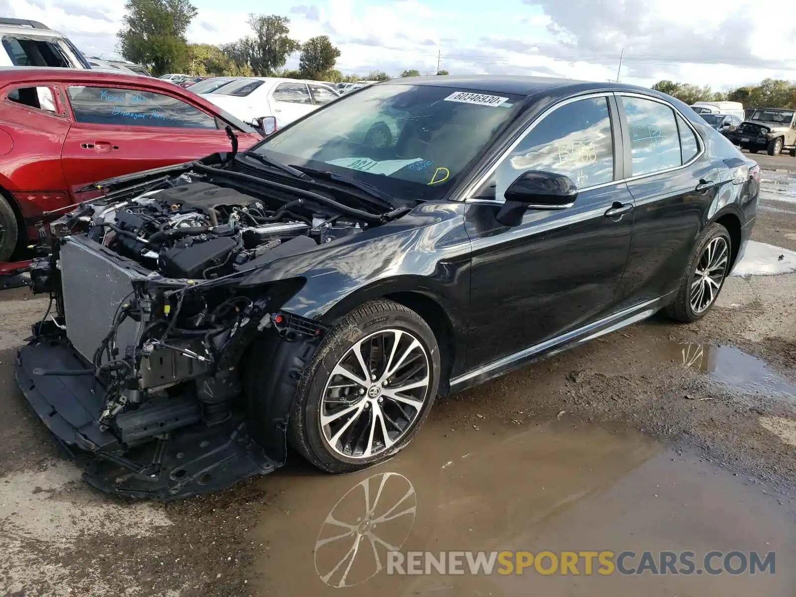 2 Photograph of a damaged car 4T1B11HK2KU273076 TOYOTA CAMRY 2019