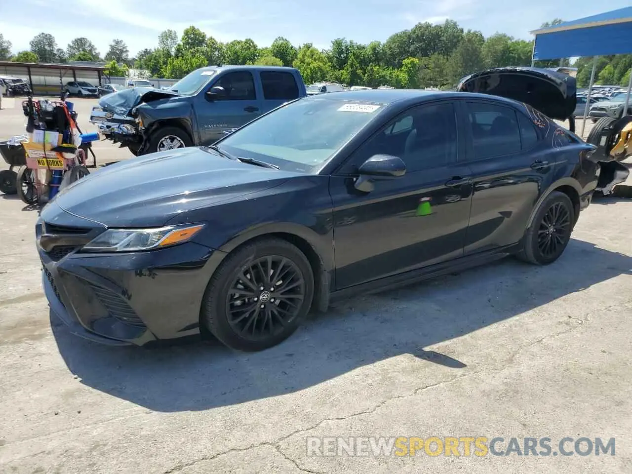 1 Photograph of a damaged car 4T1B11HK2KU279878 TOYOTA CAMRY 2019