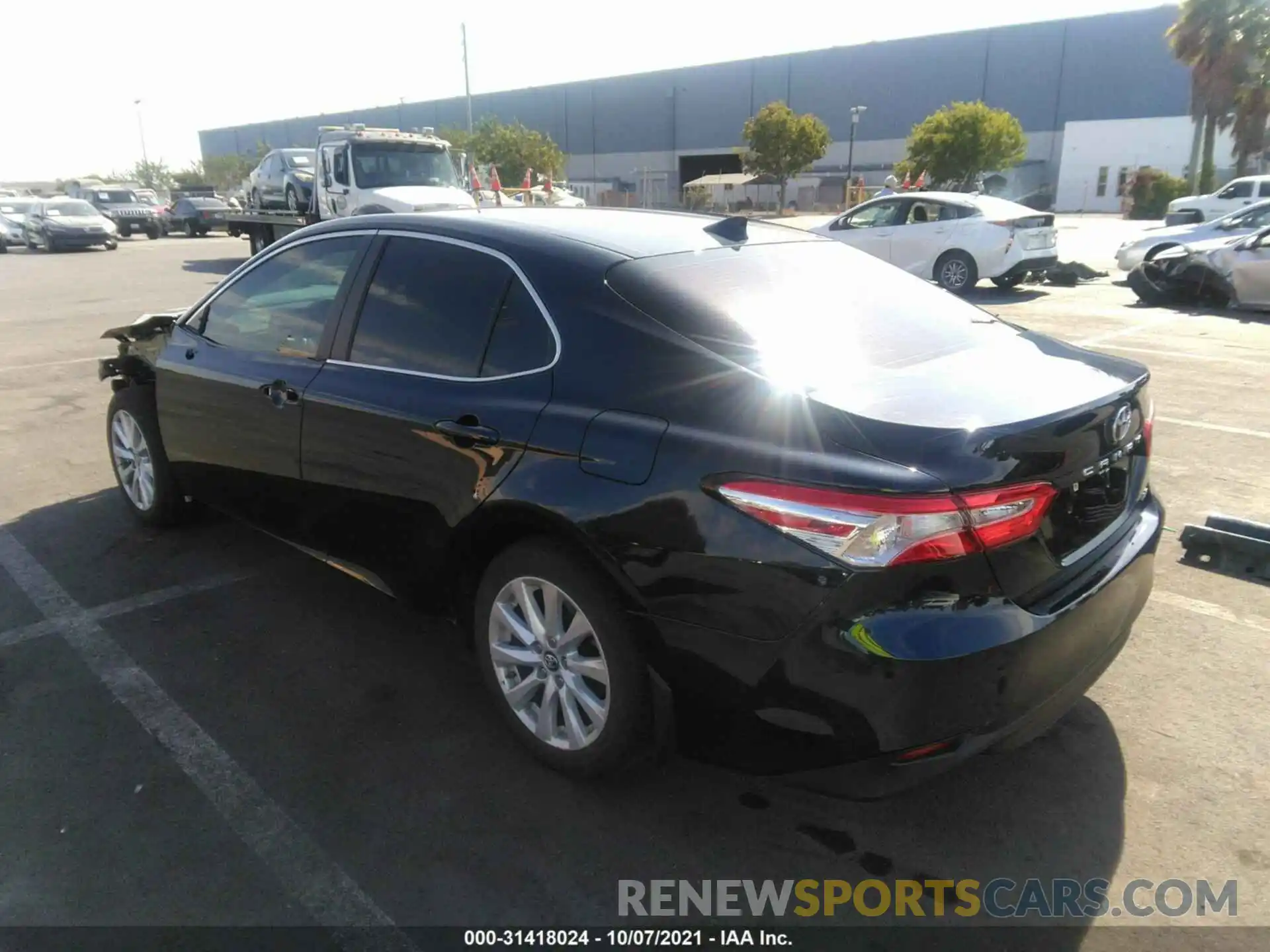 3 Photograph of a damaged car 4T1B11HK2KU281761 TOYOTA CAMRY 2019