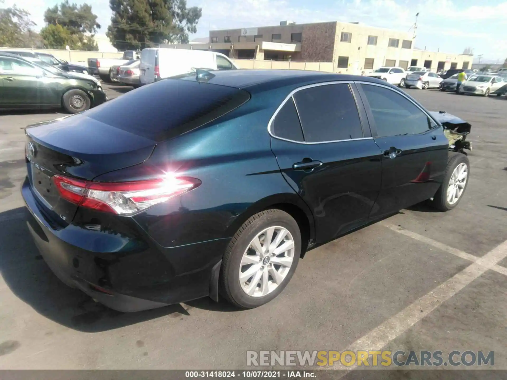 4 Photograph of a damaged car 4T1B11HK2KU281761 TOYOTA CAMRY 2019