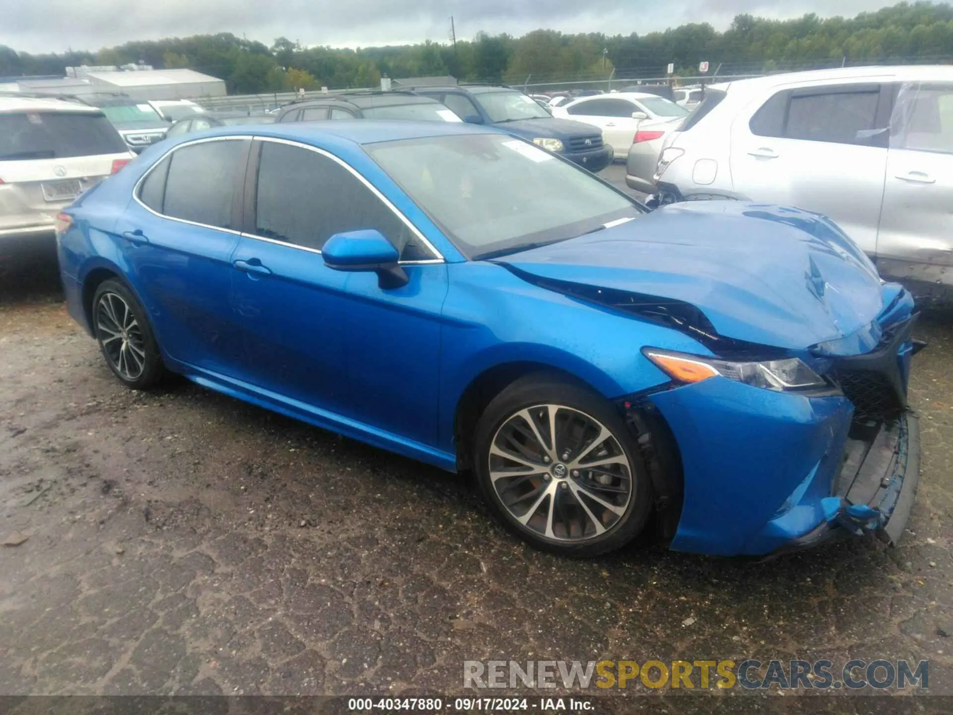 1 Photograph of a damaged car 4T1B11HK2KU283574 TOYOTA CAMRY 2019