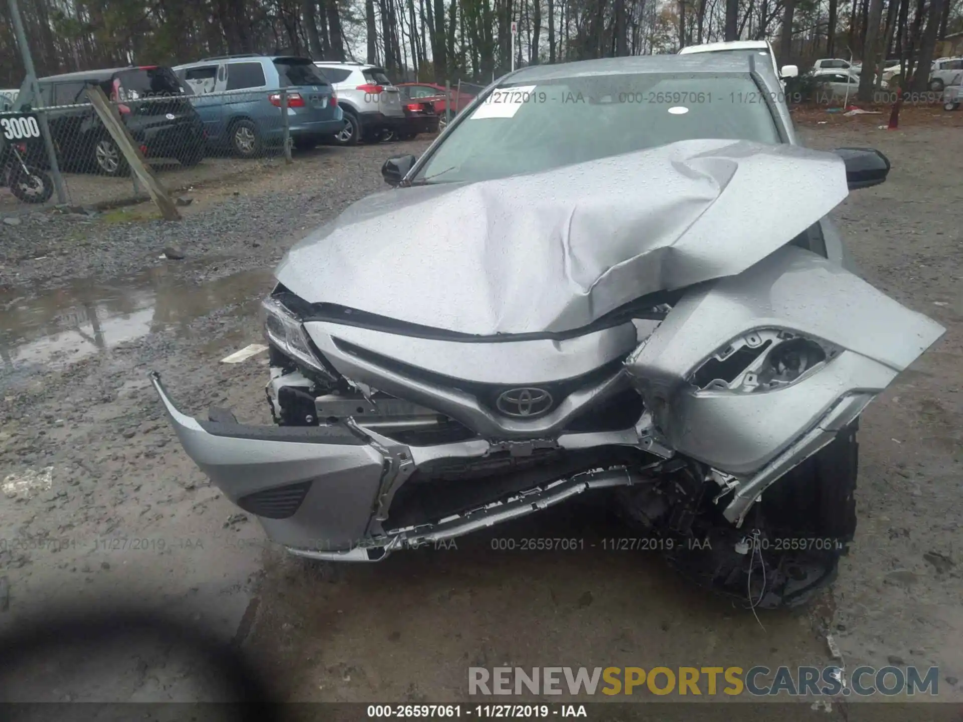 6 Photograph of a damaged car 4T1B11HK2KU287804 TOYOTA CAMRY 2019