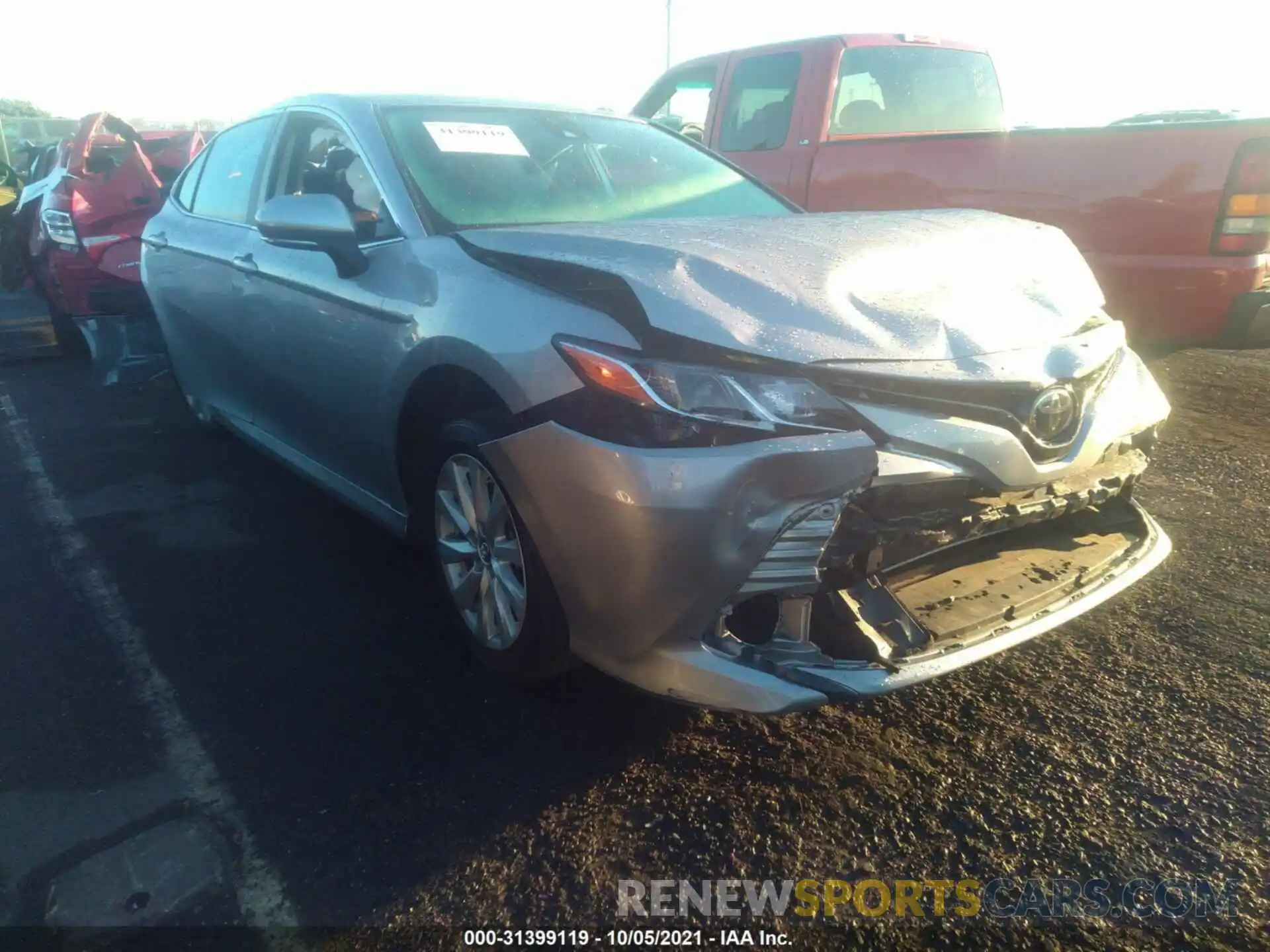 1 Photograph of a damaged car 4T1B11HK2KU288113 TOYOTA CAMRY 2019