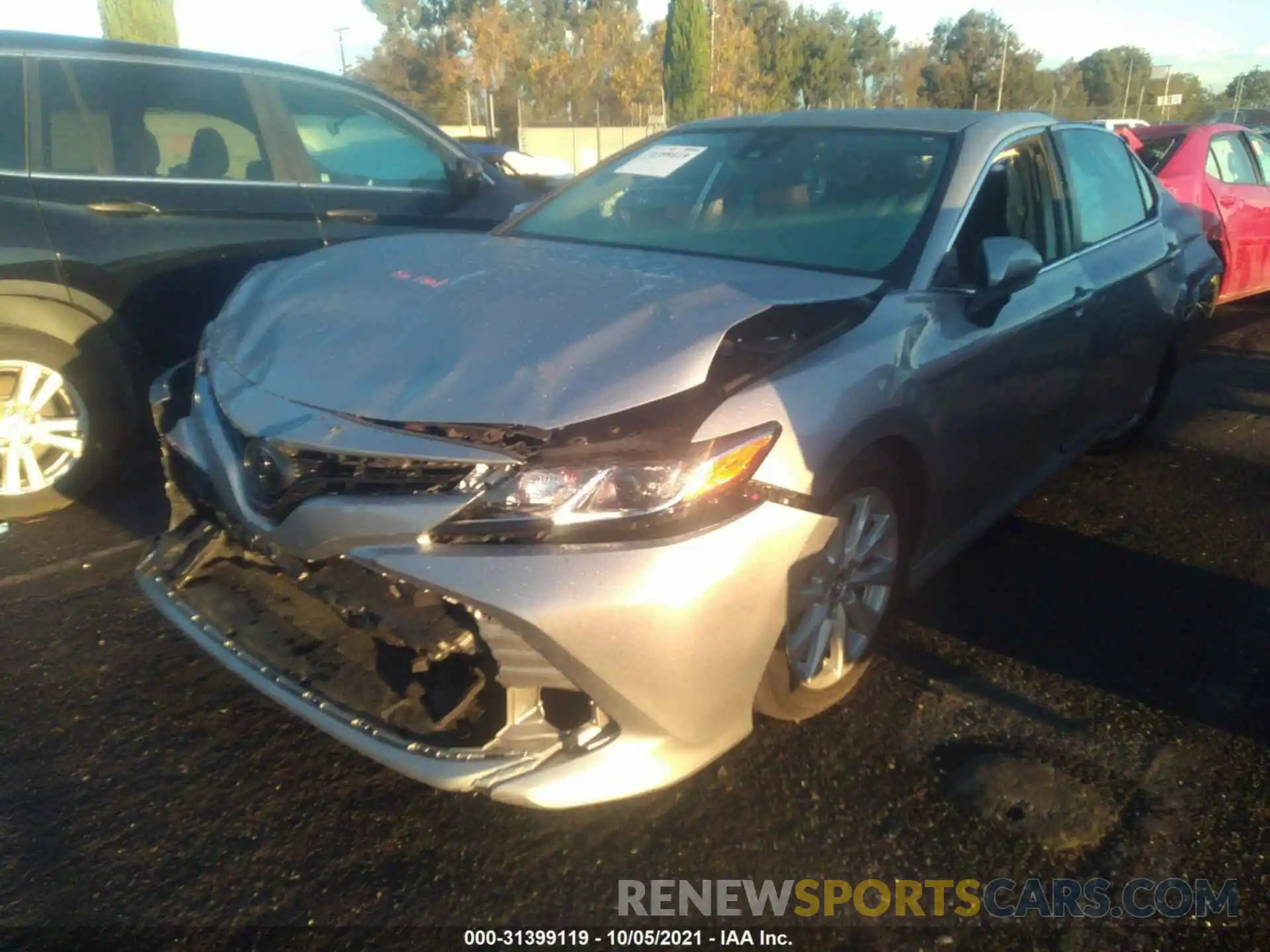 2 Photograph of a damaged car 4T1B11HK2KU288113 TOYOTA CAMRY 2019