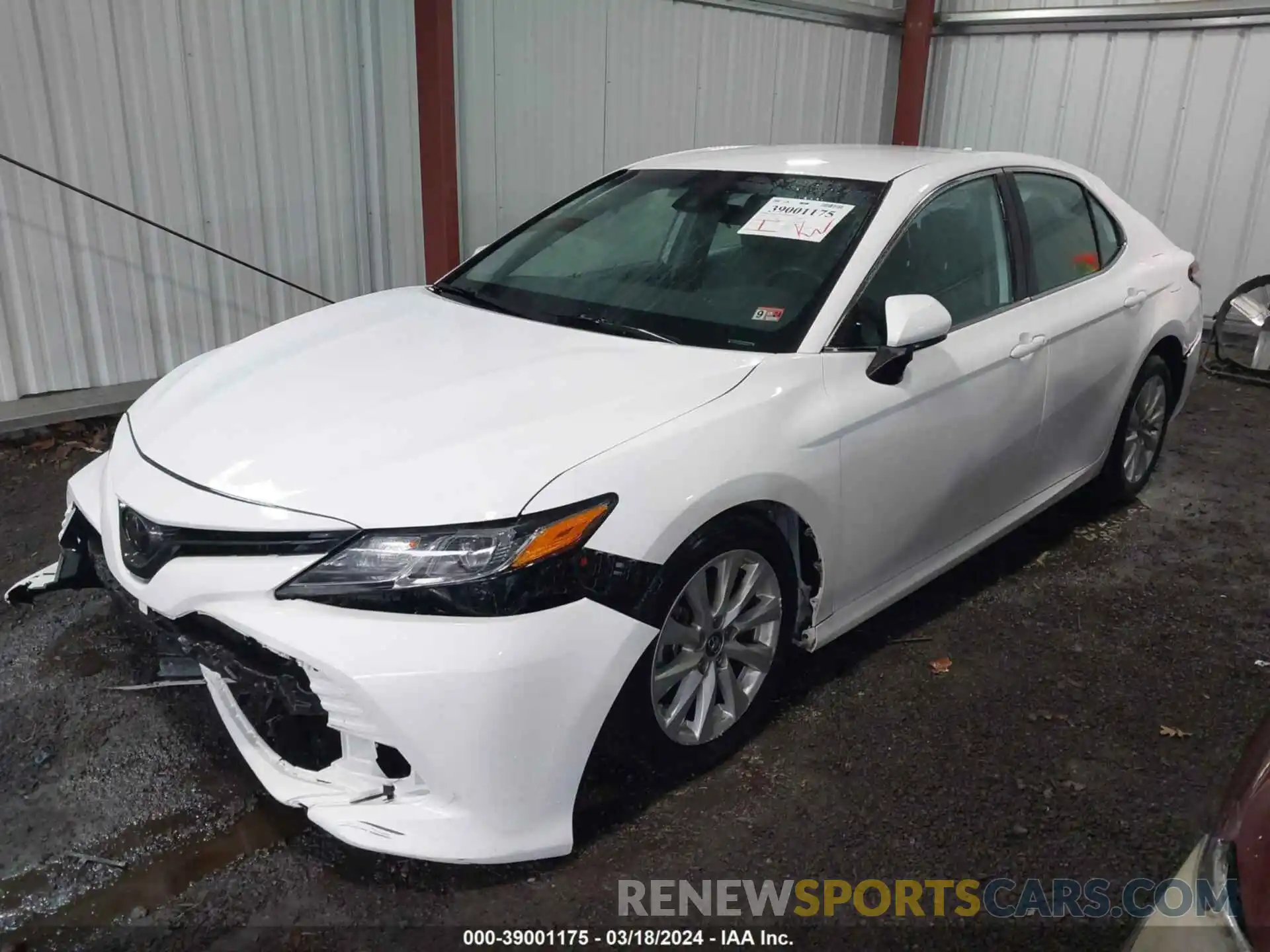 2 Photograph of a damaged car 4T1B11HK2KU288242 TOYOTA CAMRY 2019