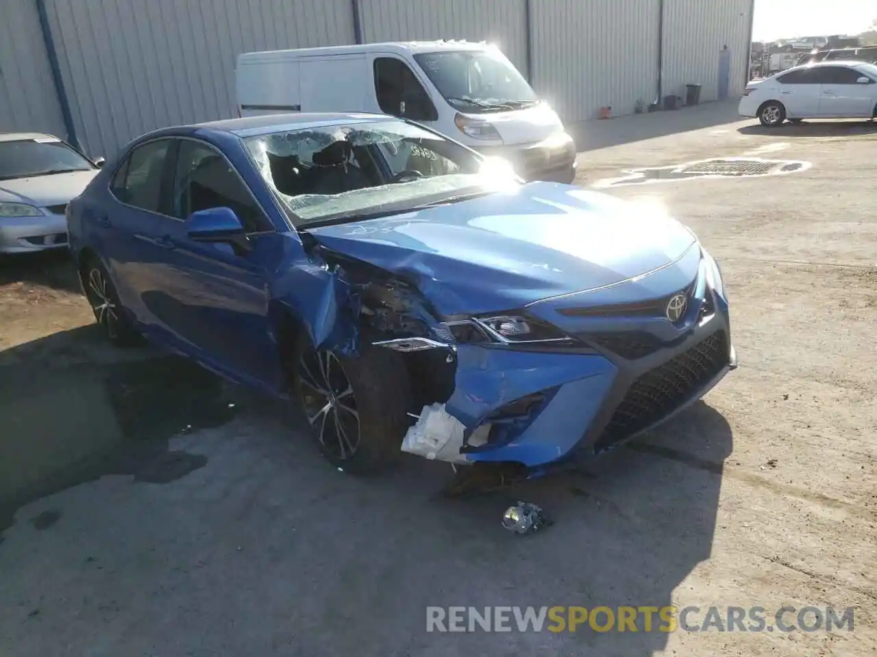 1 Photograph of a damaged car 4T1B11HK2KU288743 TOYOTA CAMRY 2019