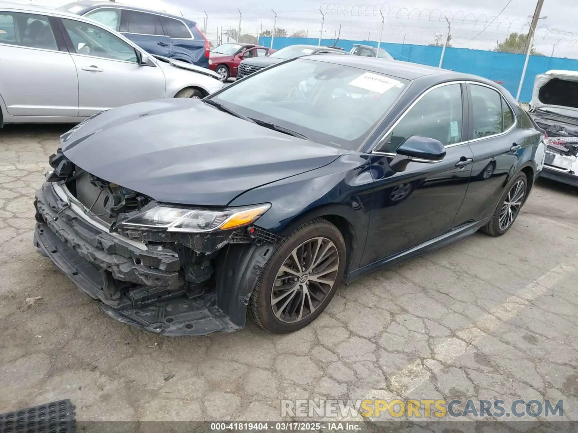 2 Photograph of a damaged car 4T1B11HK2KU288984 TOYOTA CAMRY 2019