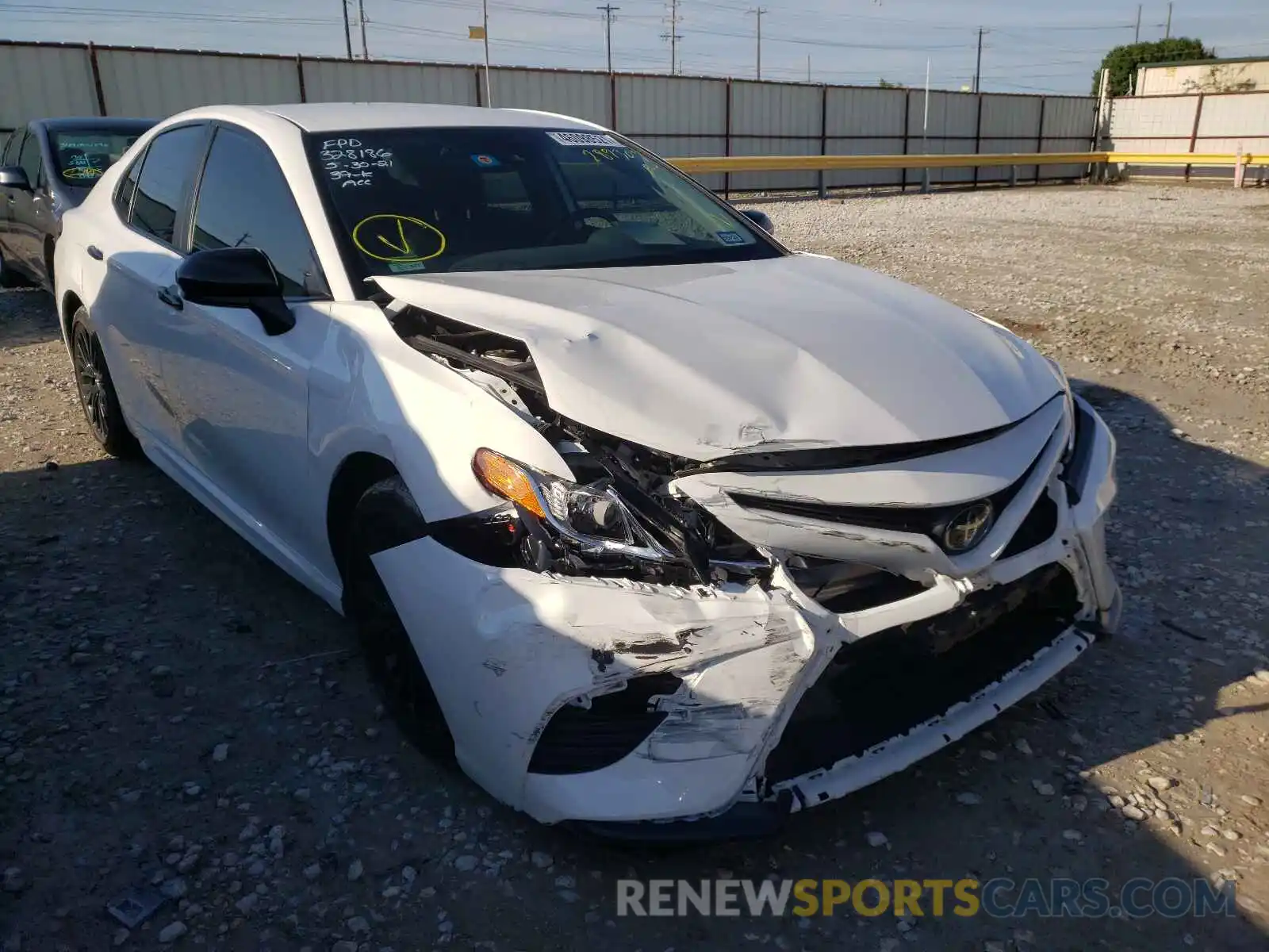 1 Photograph of a damaged car 4T1B11HK2KU289309 TOYOTA CAMRY 2019