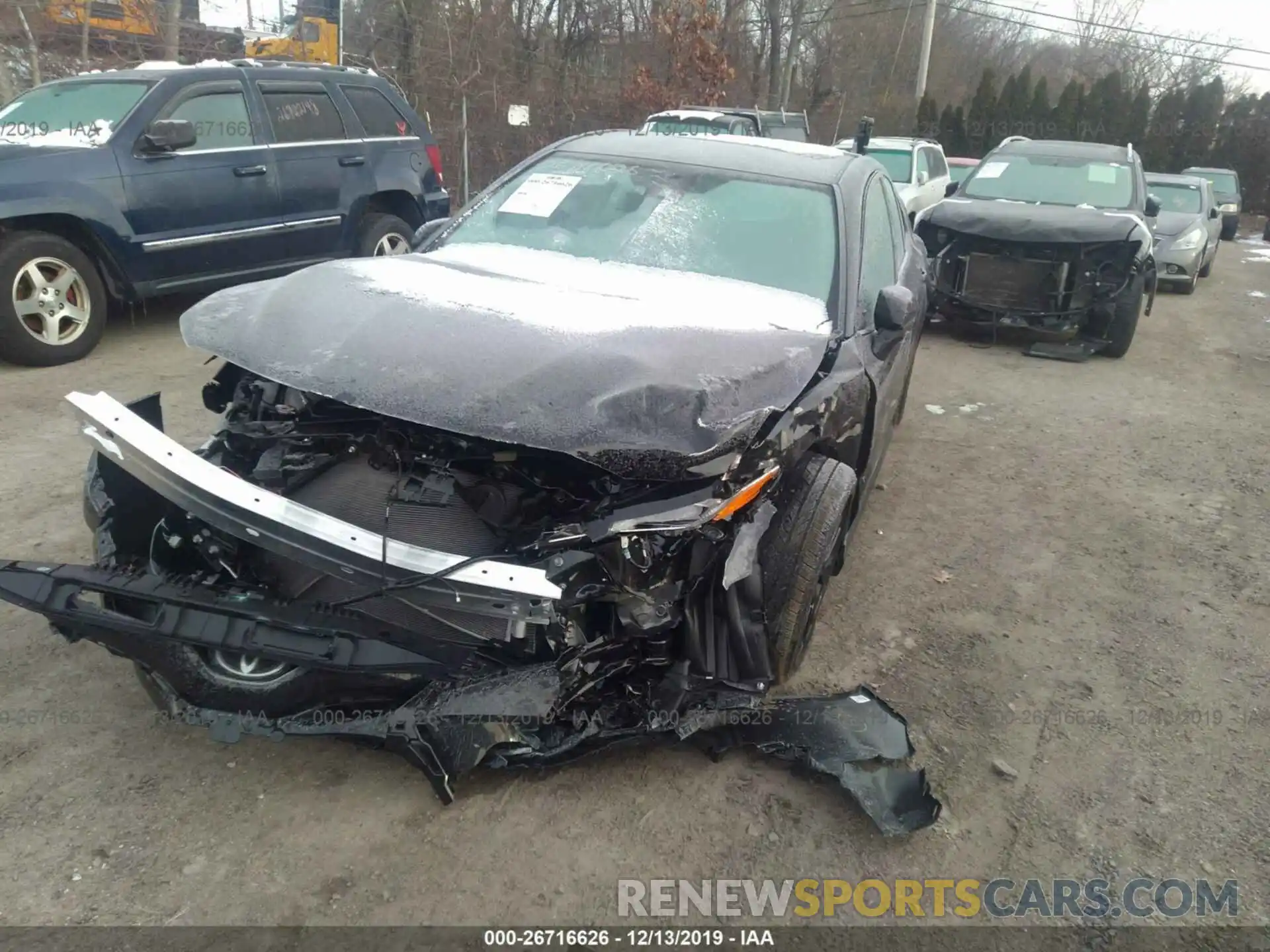 2 Photograph of a damaged car 4T1B11HK2KU290010 TOYOTA CAMRY 2019